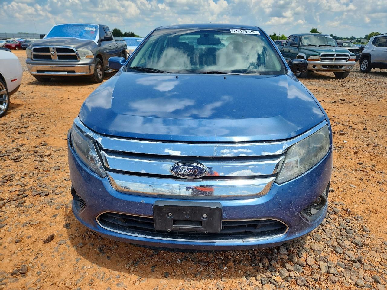 2010 Ford Fusion Se Blue vin: 3FAHP0HAXAR187816