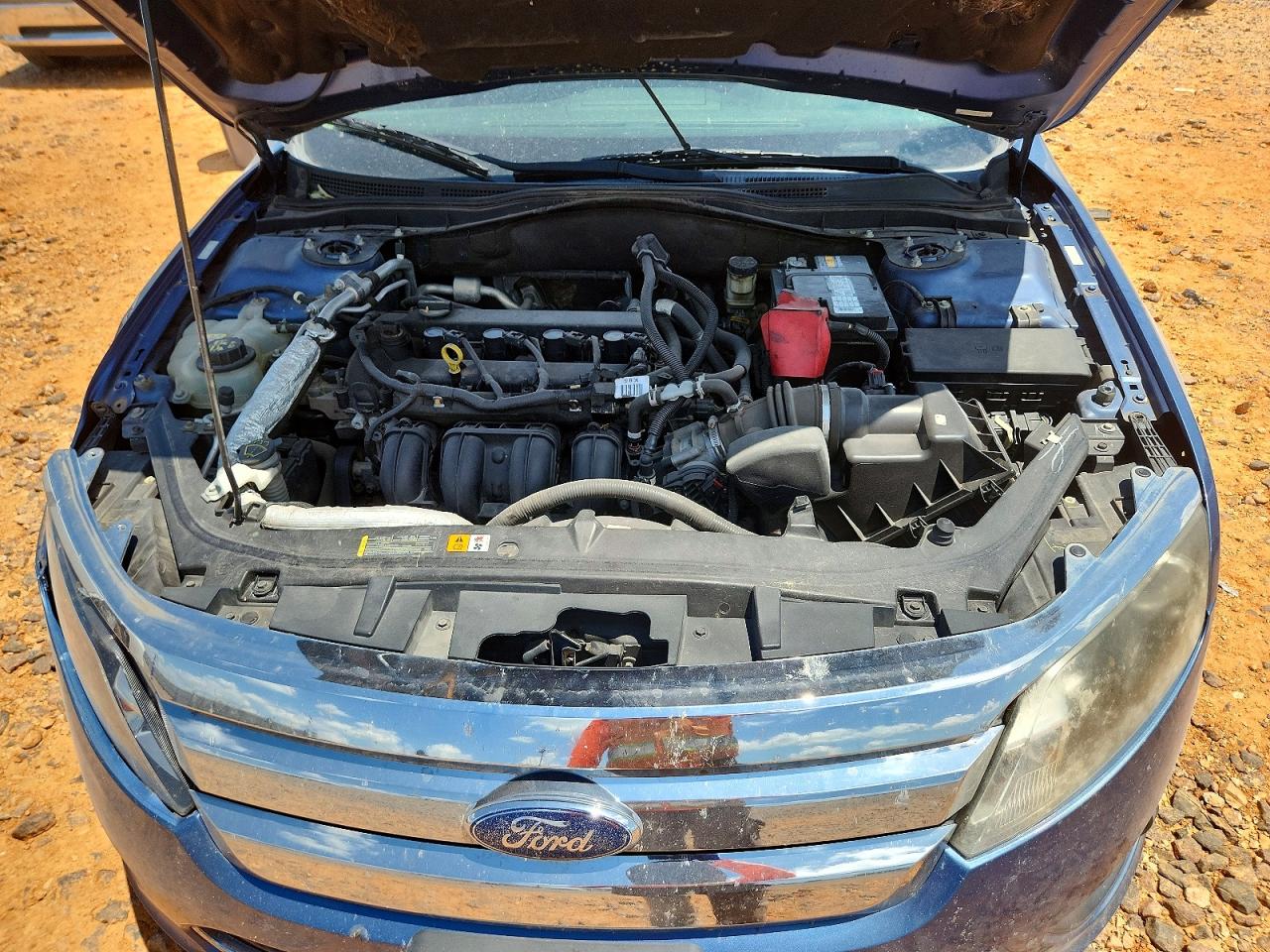 2010 Ford Fusion Se Blue vin: 3FAHP0HAXAR187816