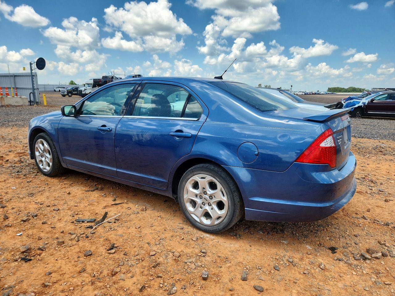 2010 Ford Fusion Se Blue vin: 3FAHP0HAXAR187816