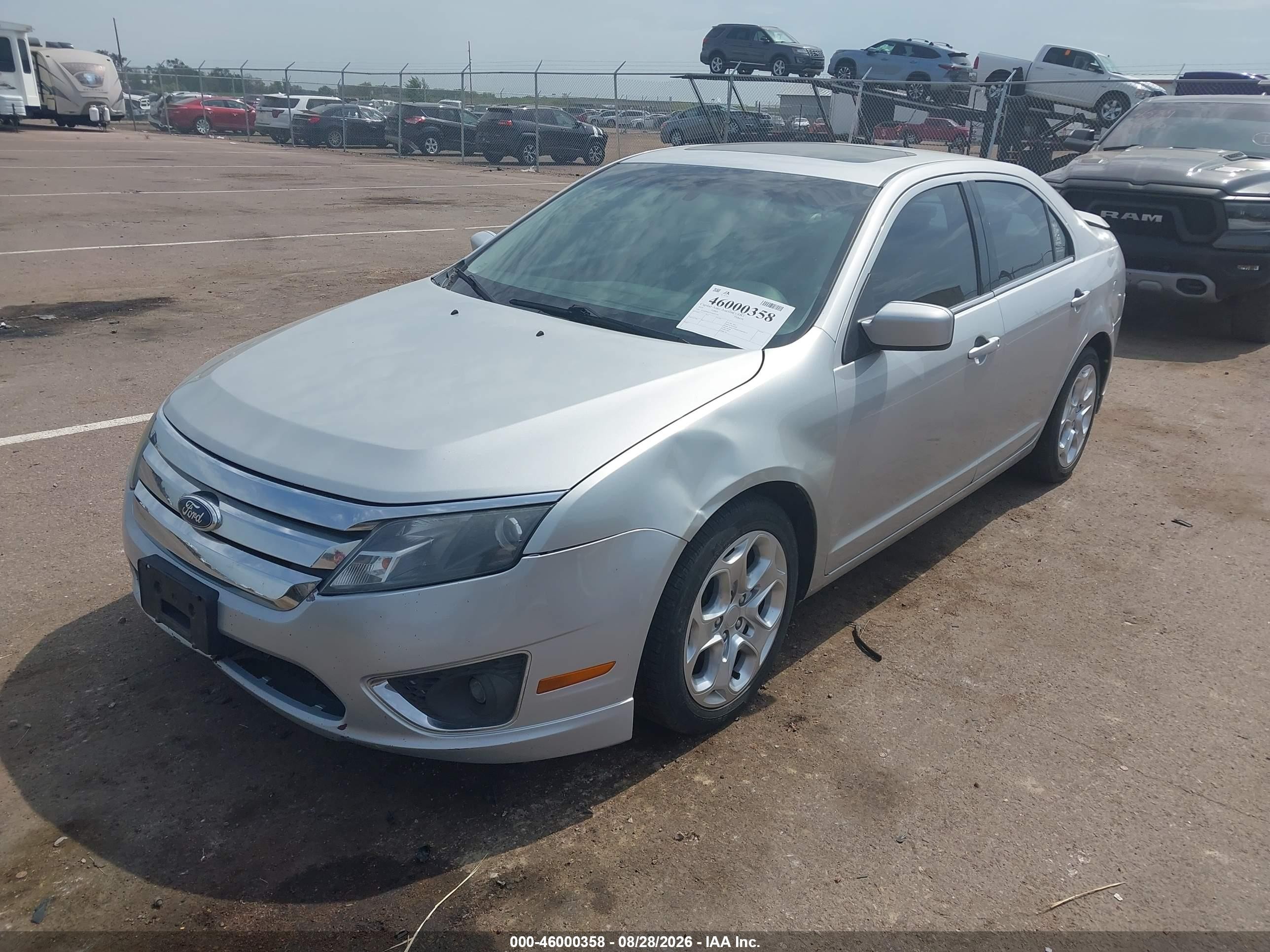 2010 Ford Fusion Se Silver vin: 3FAHP0HAXAR203366