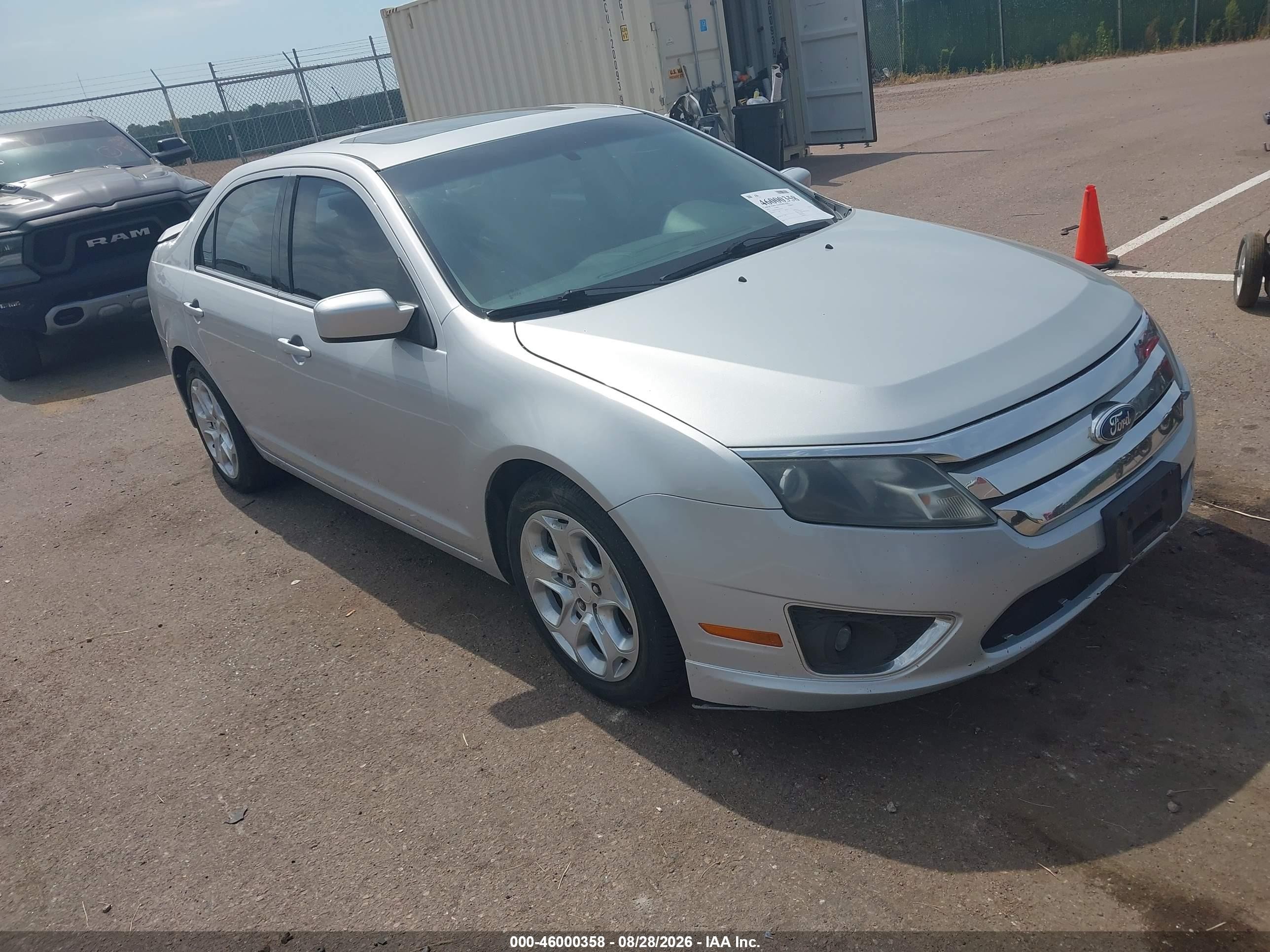2010 Ford Fusion Se Silver vin: 3FAHP0HAXAR203366