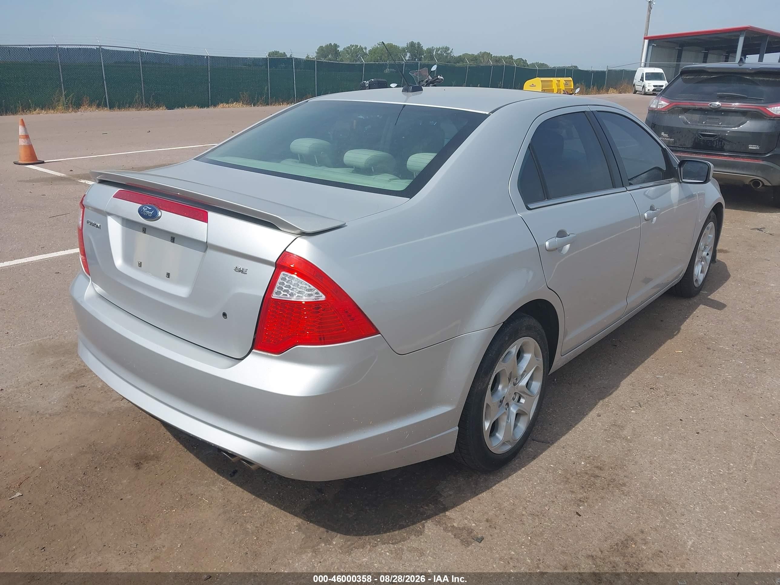 2010 Ford Fusion Se Silver vin: 3FAHP0HAXAR203366