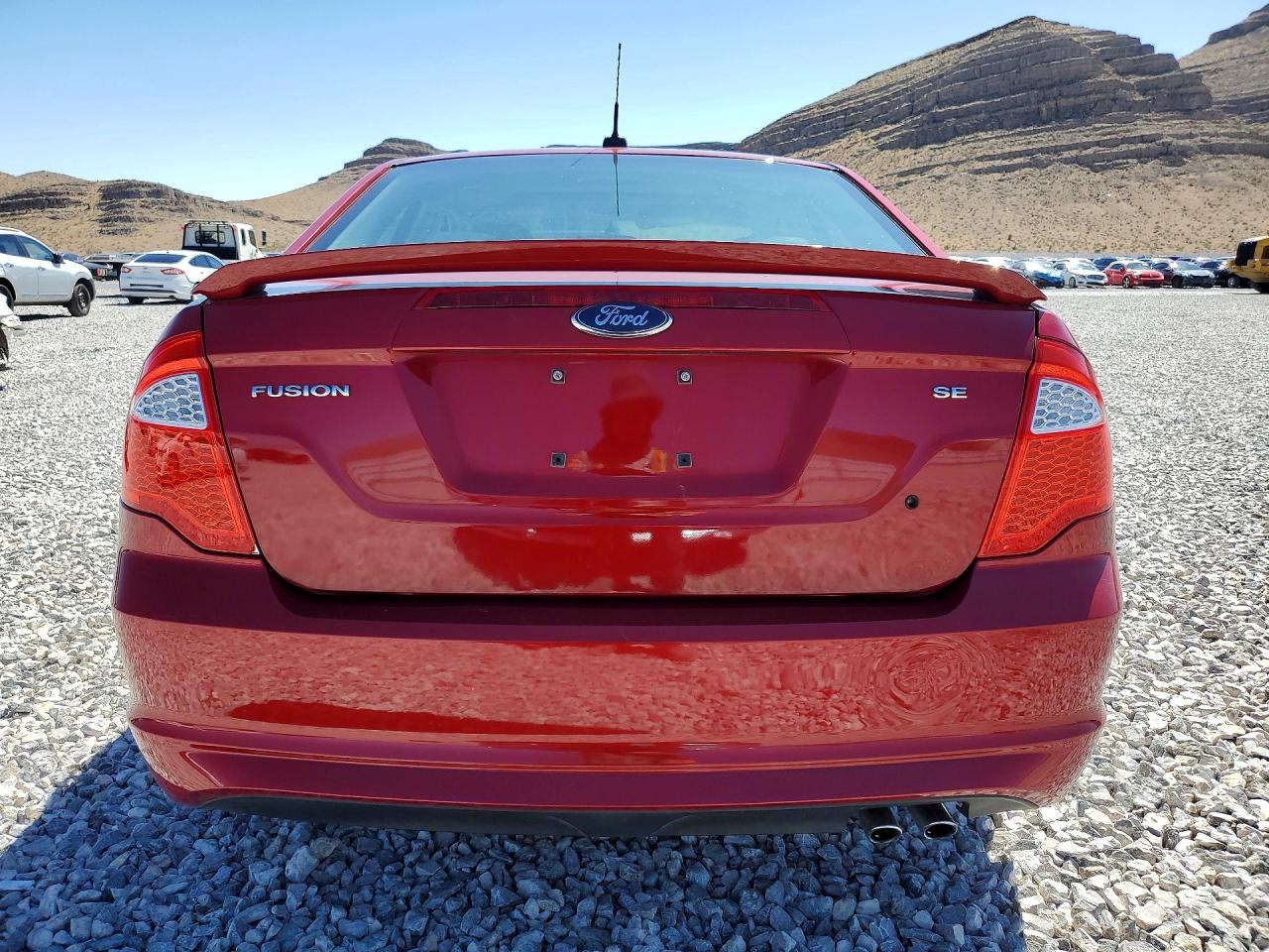 2010 Ford Fusion Se Red vin: 3FAHP0HAXAR216862