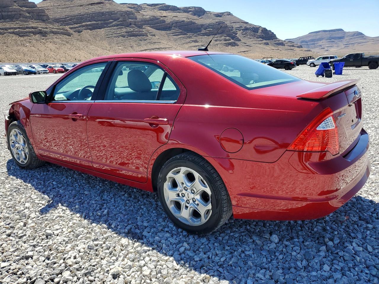 2010 Ford Fusion Se Red vin: 3FAHP0HAXAR216862