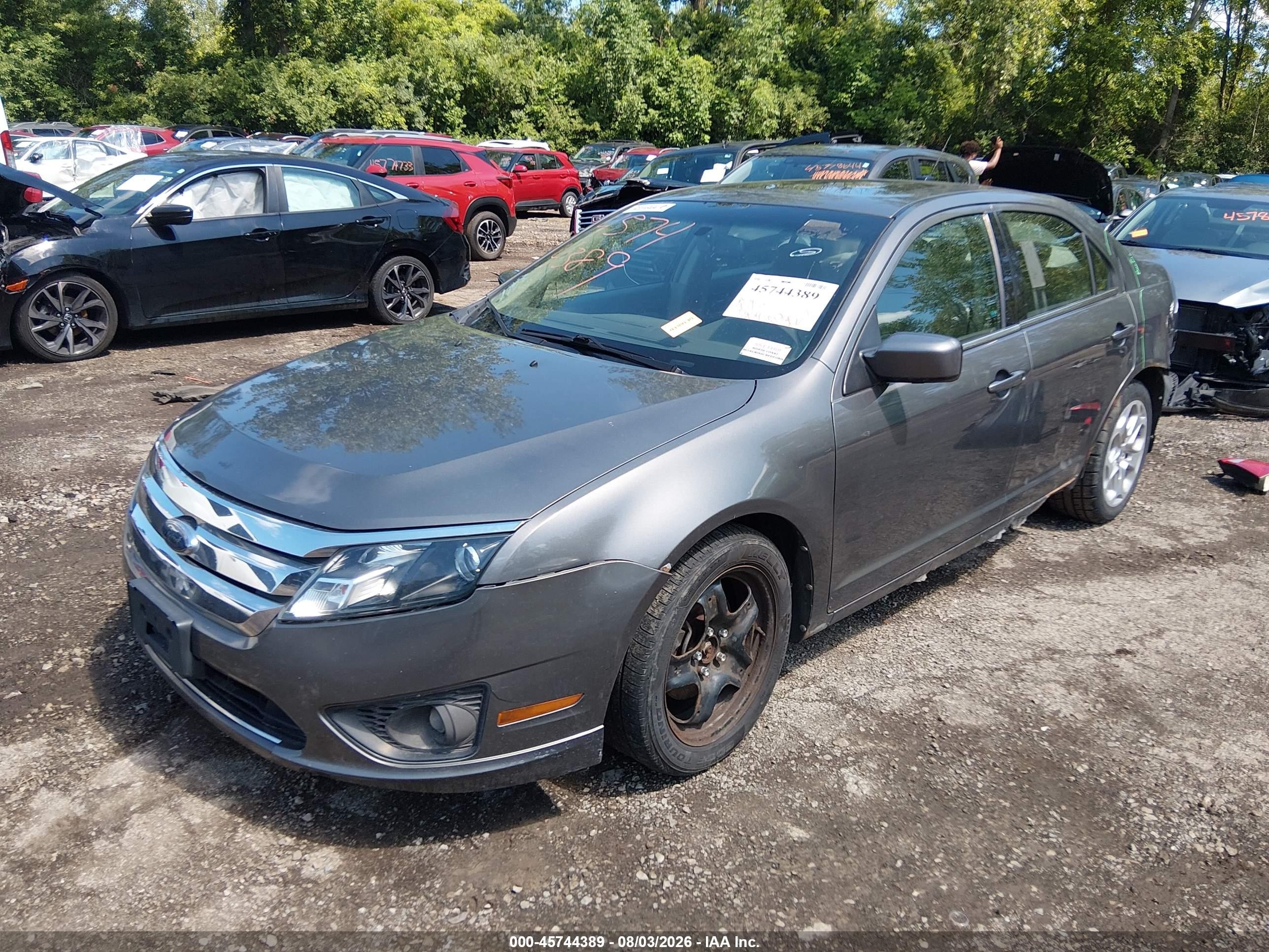2010 Ford Fusion Se Gray vin: 3FAHP0HAXAR228428