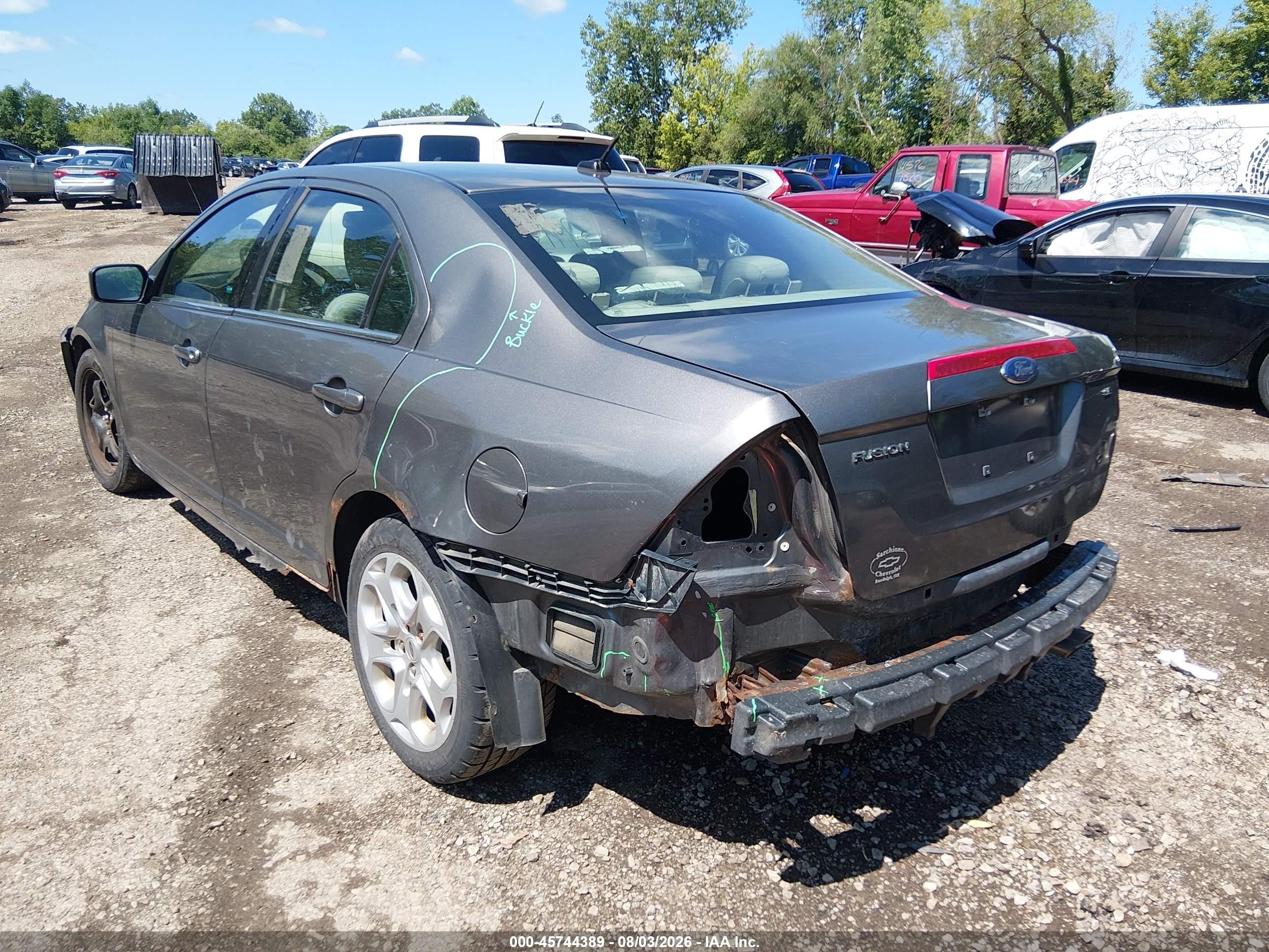 2010 Ford Fusion Se Gray vin: 3FAHP0HAXAR228428