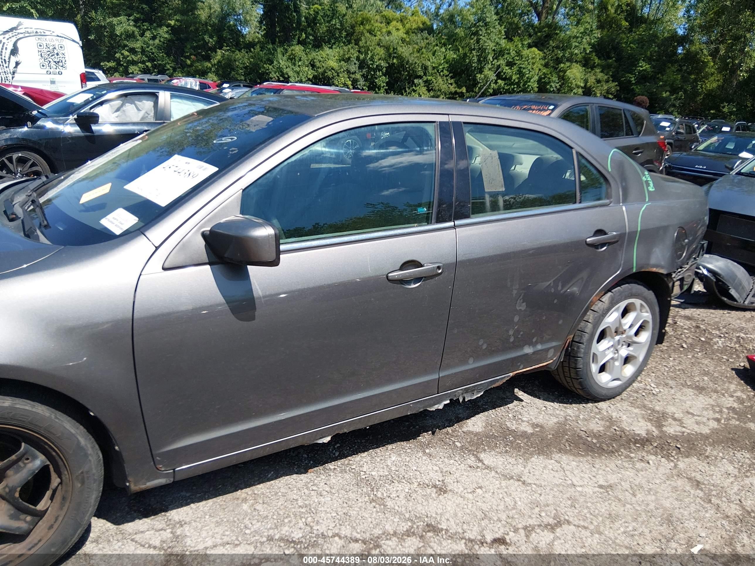 2010 Ford Fusion Se Gray vin: 3FAHP0HAXAR228428