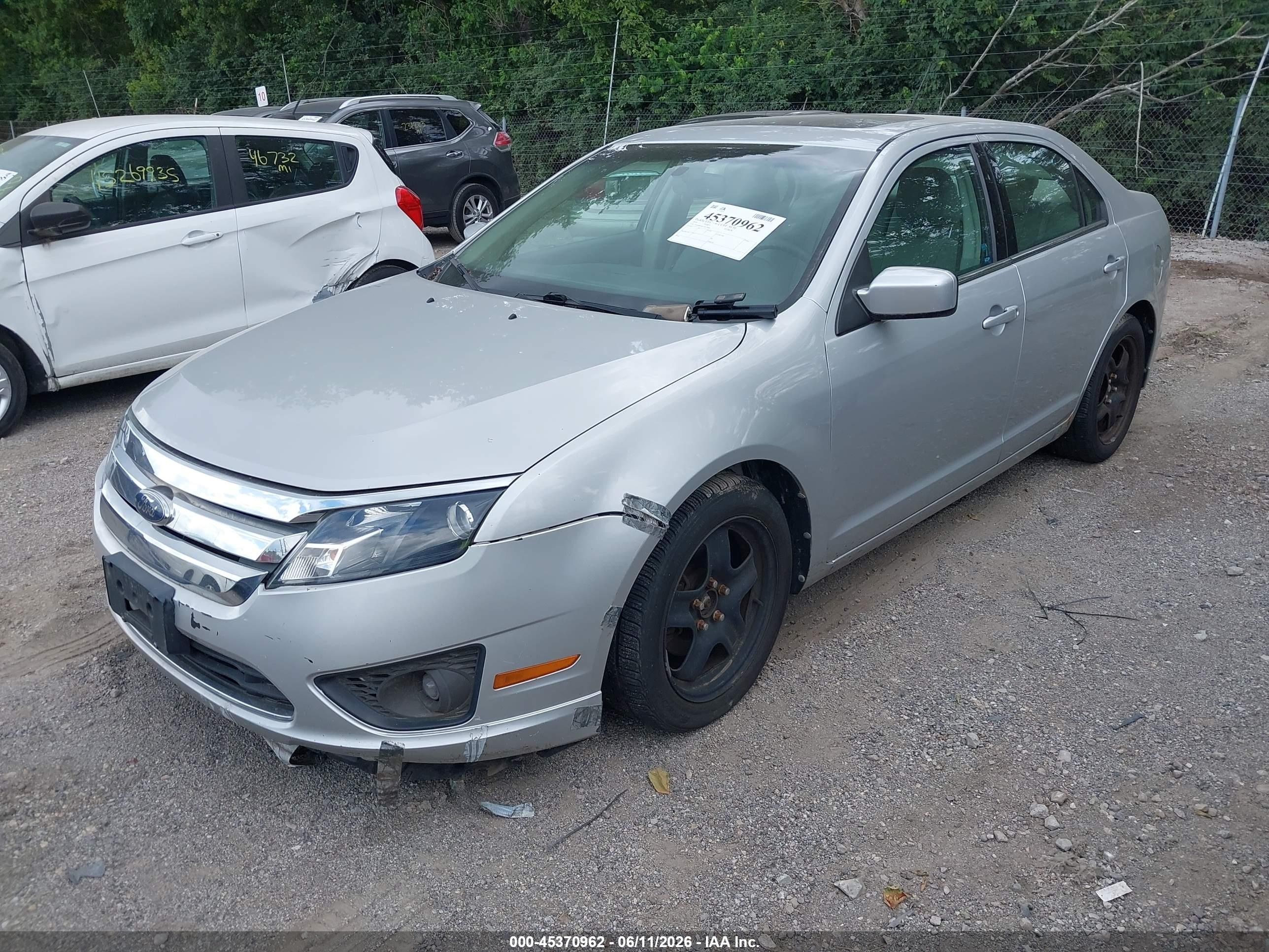 2010 Ford Fusion Se Серебряный vin: 3FAHP0HAXAR239686