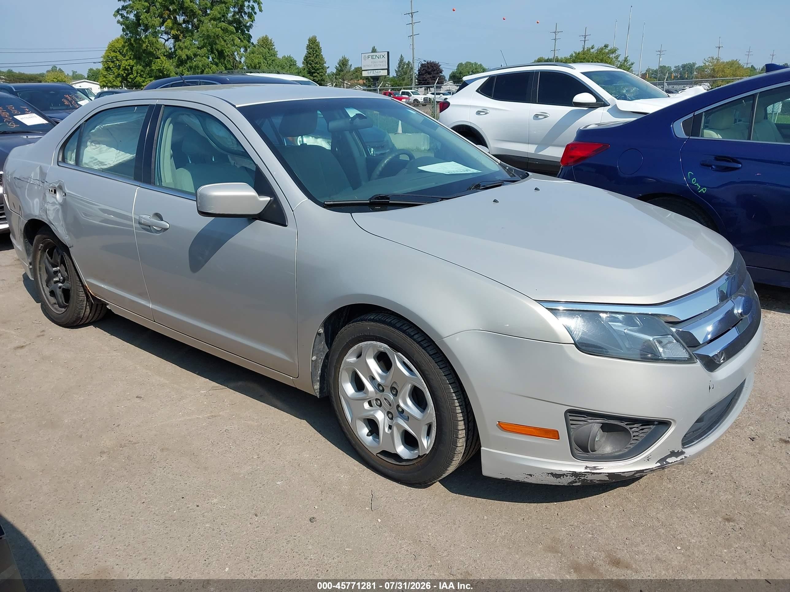 2010 Ford Fusion Se Tan vin: 3FAHP0HAXAR270002