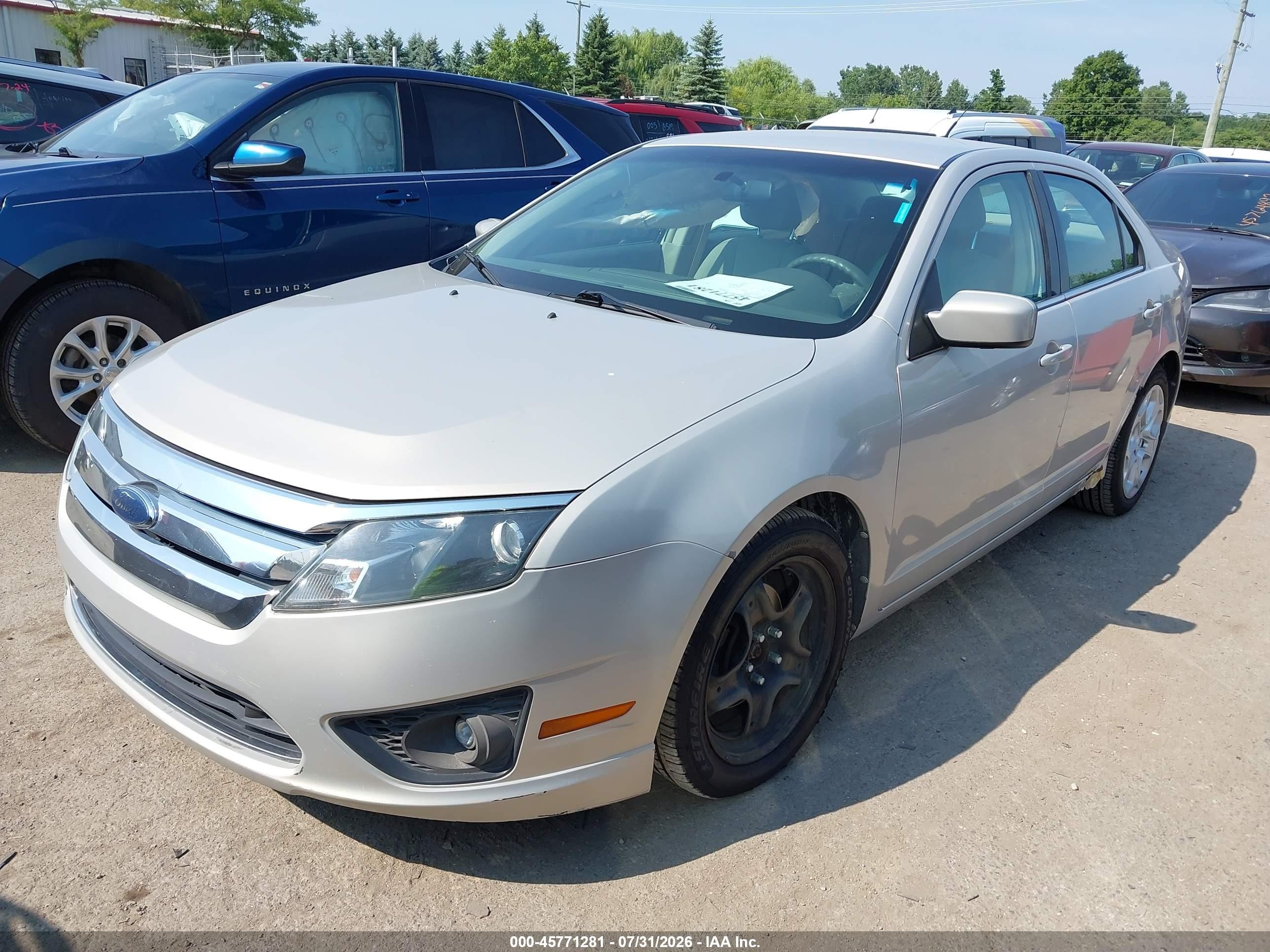 2010 Ford Fusion Se Tan vin: 3FAHP0HAXAR270002
