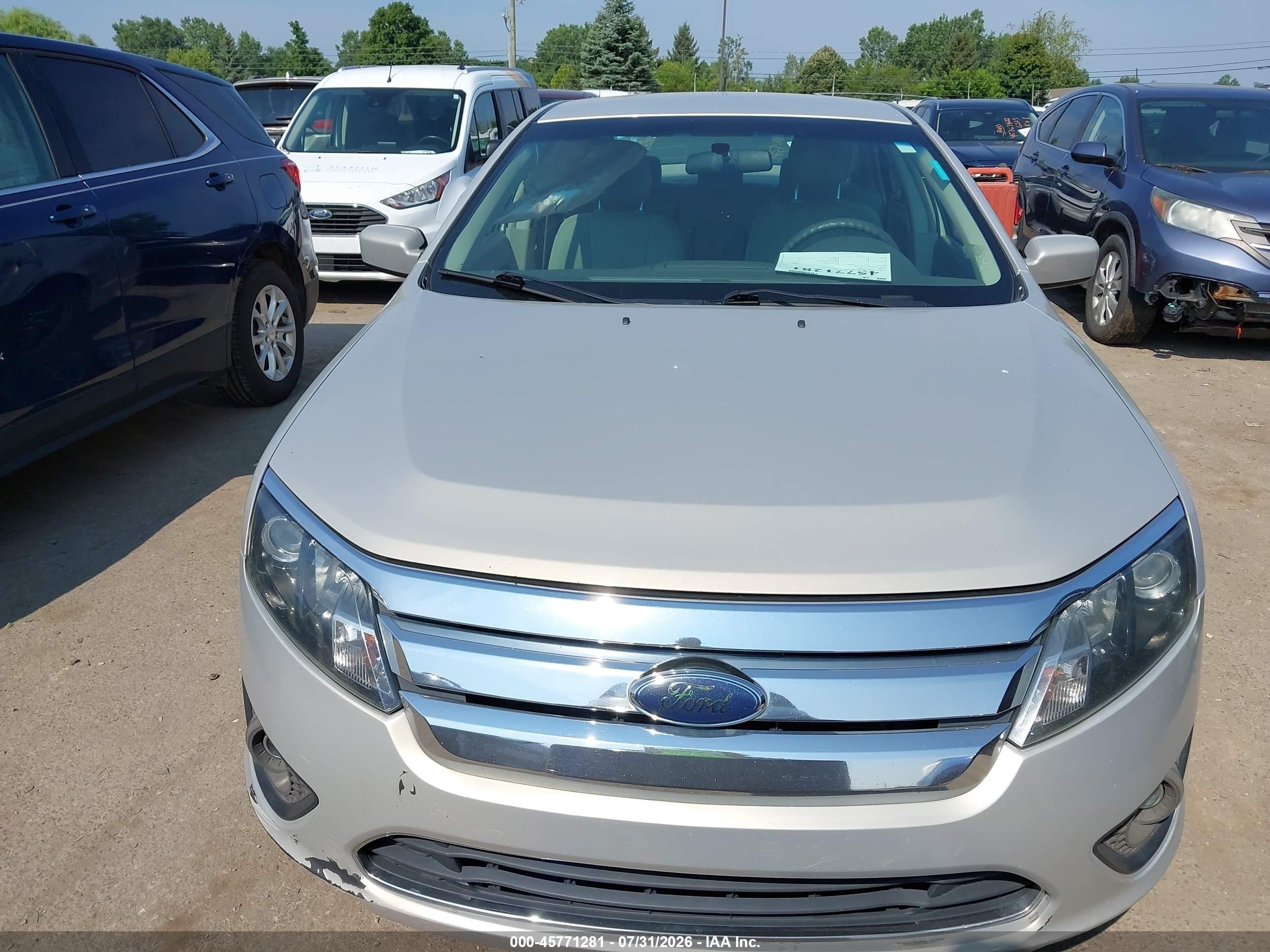 2010 Ford Fusion Se Tan vin: 3FAHP0HAXAR270002