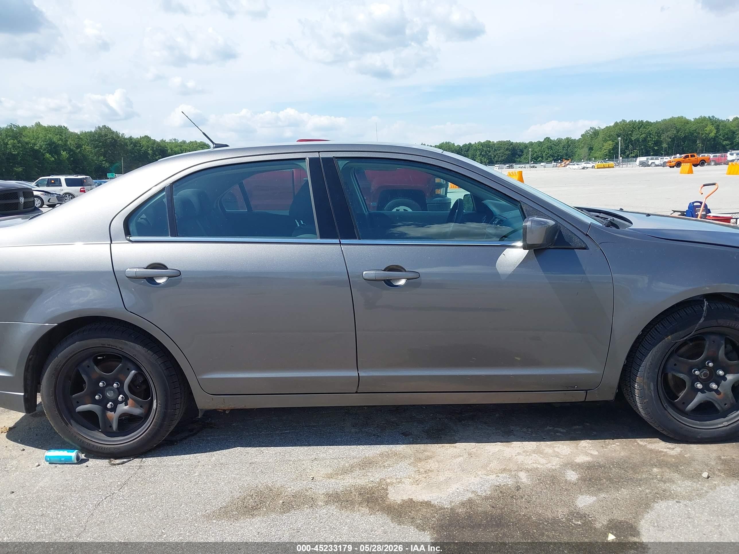 2010 Ford Fusion Se Gray vin: 3FAHP0HAXAR277936