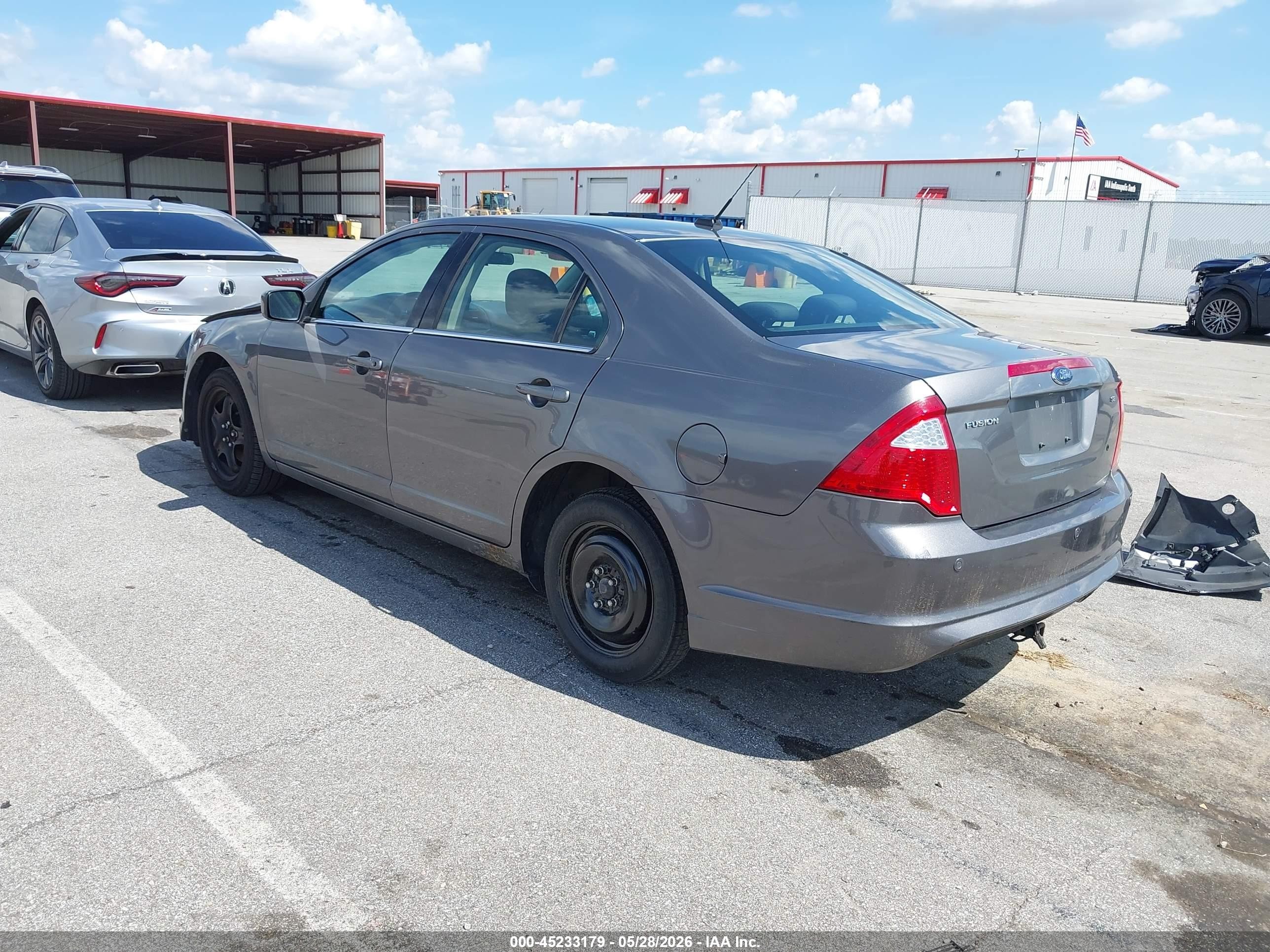 2010 Ford Fusion Se Gray vin: 3FAHP0HAXAR277936