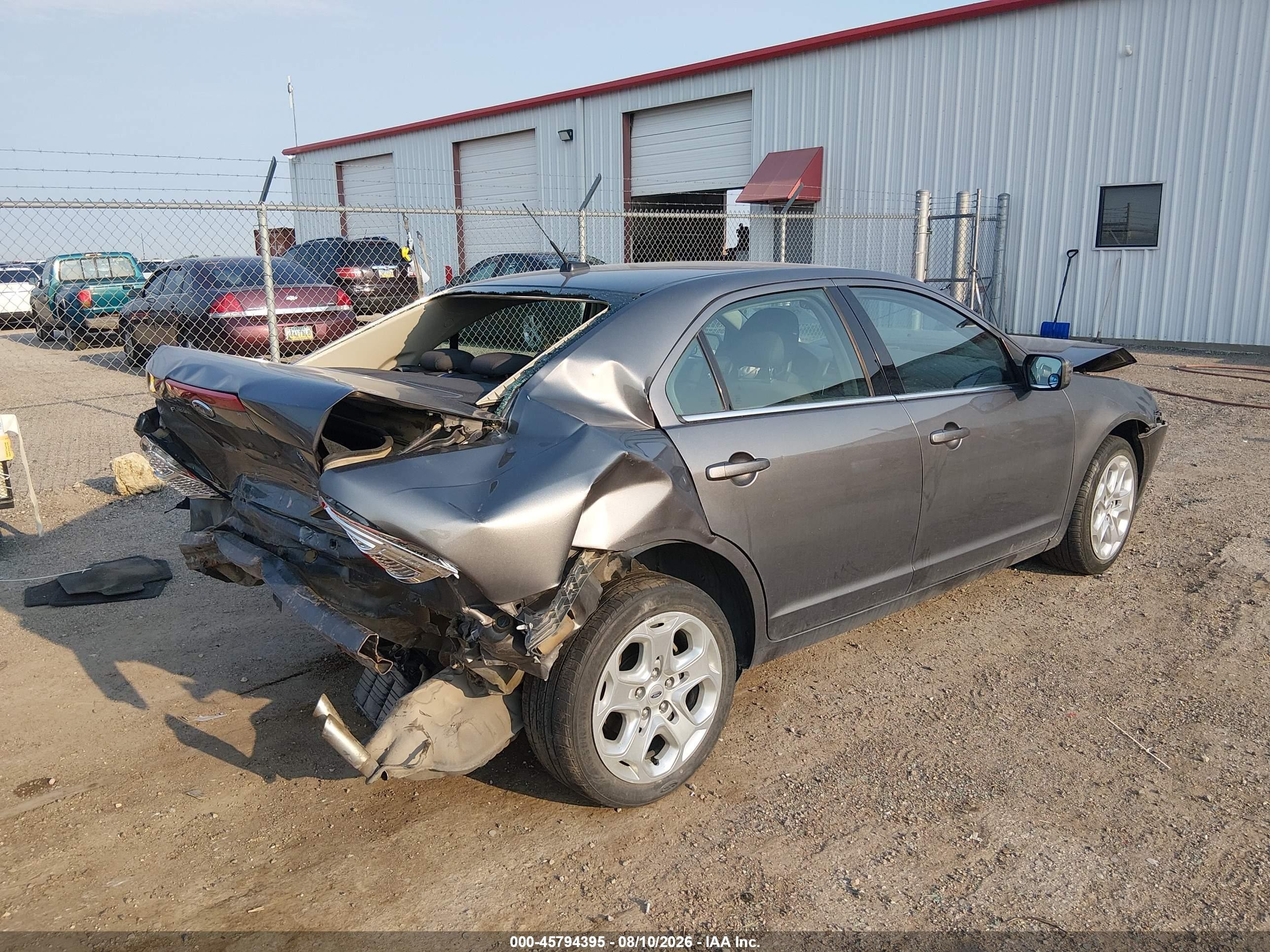 2010 Ford Fusion Se Серый vin: 3FAHP0HAXAR280061