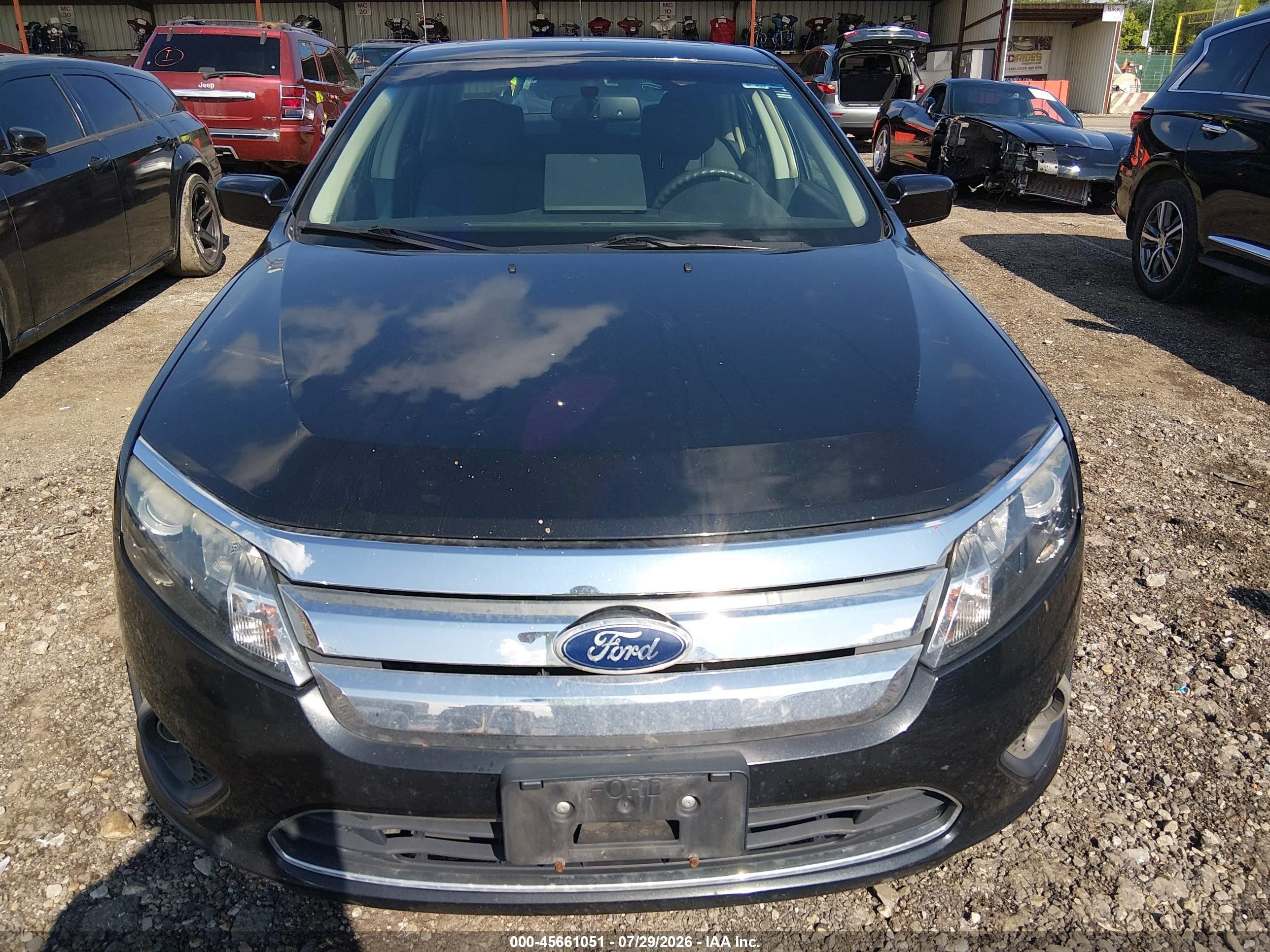 2010 Ford Fusion Se Black vin: 3FAHP0HAXAR327797