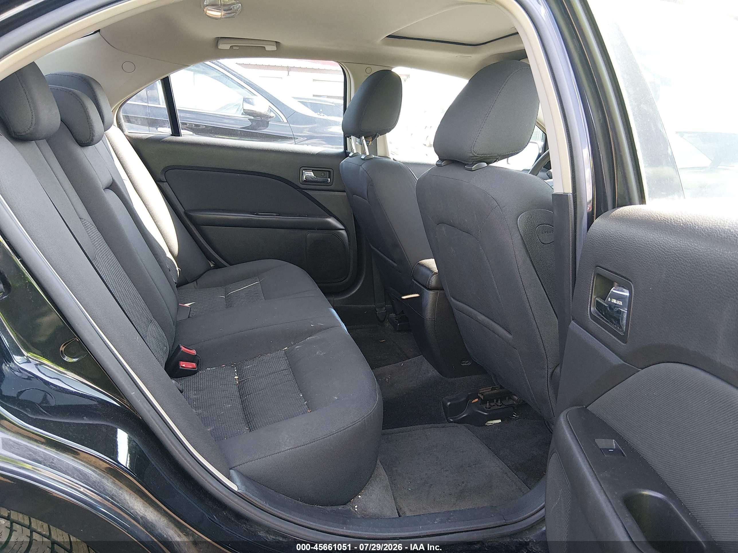 2010 Ford Fusion Se Black vin: 3FAHP0HAXAR327797