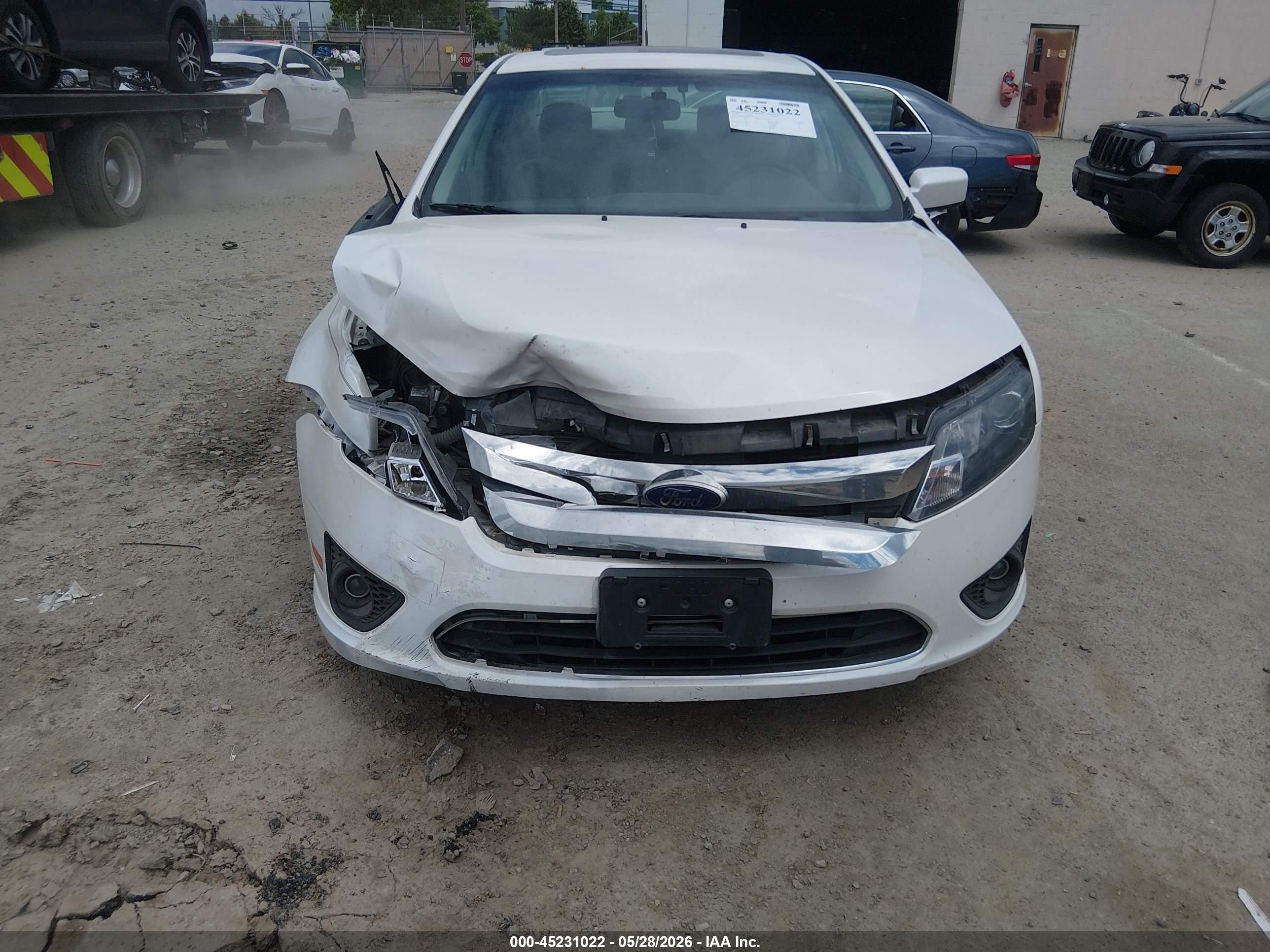 2010 Ford Fusion Se Белый vin: 3FAHP0HAXAR364512