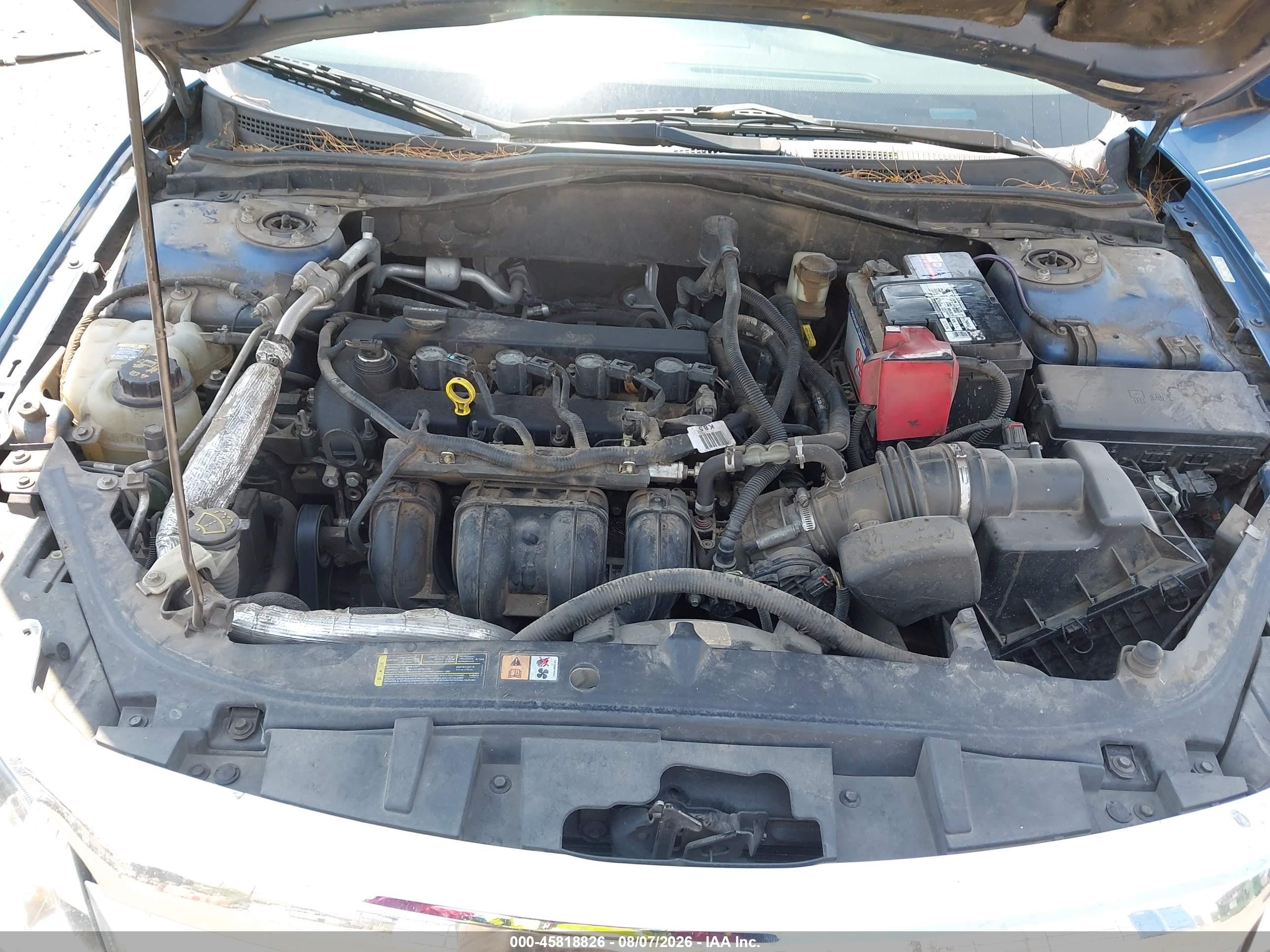 2010 Ford Fusion Se Blue vin: 3FAHP0HAXAR394495