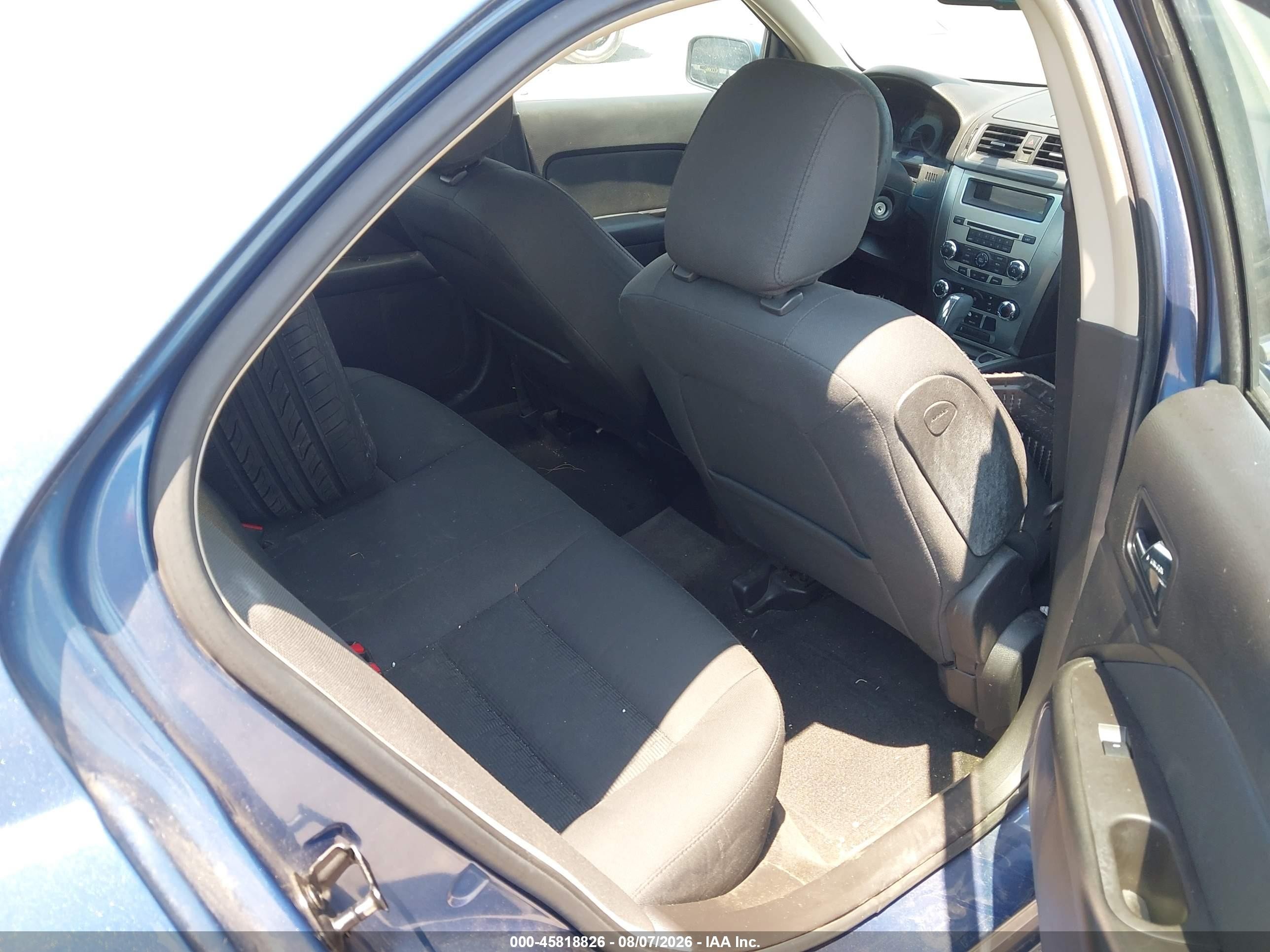 2010 Ford Fusion Se Blue vin: 3FAHP0HAXAR394495
