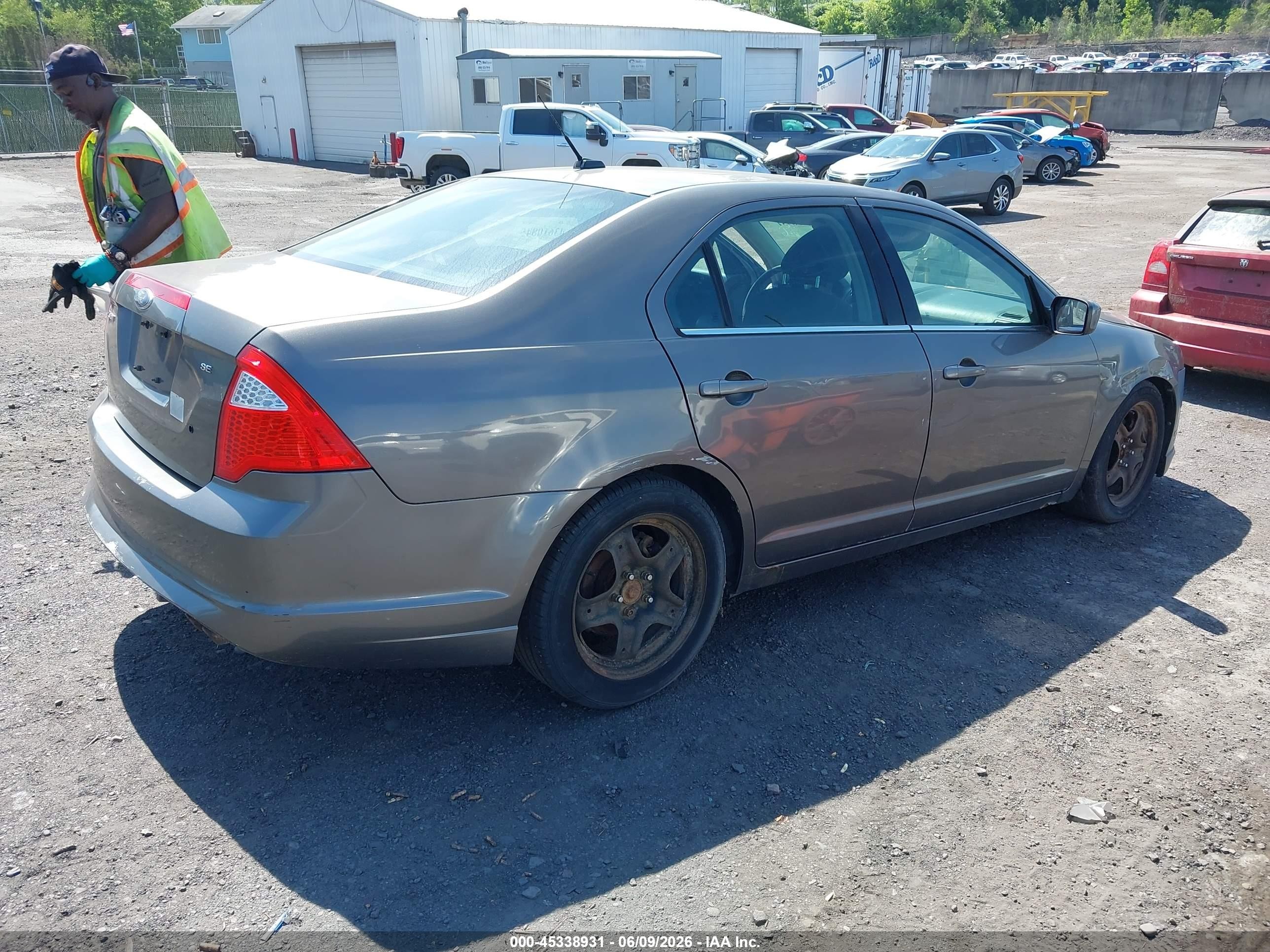 2010 Ford Fusion Se Серый vin: 3FAHP0HAXAR394836