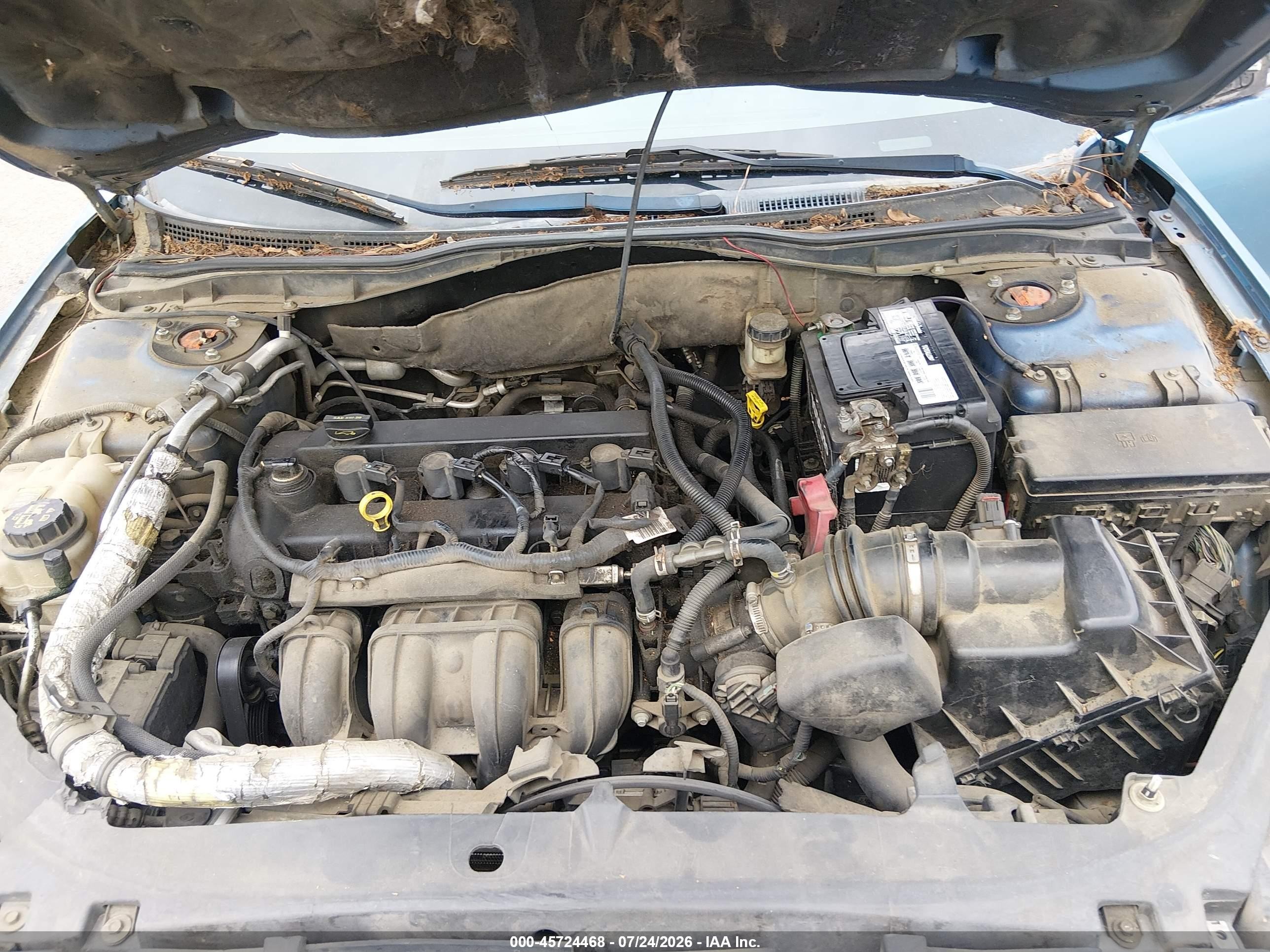 2010 Ford Fusion Se Blue vin: 3FAHP0HAXAR414566