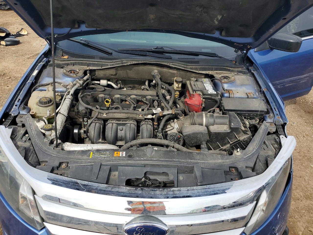 2010 Ford Fusion Se Blue vin: 3FAHP0HAXAR418102