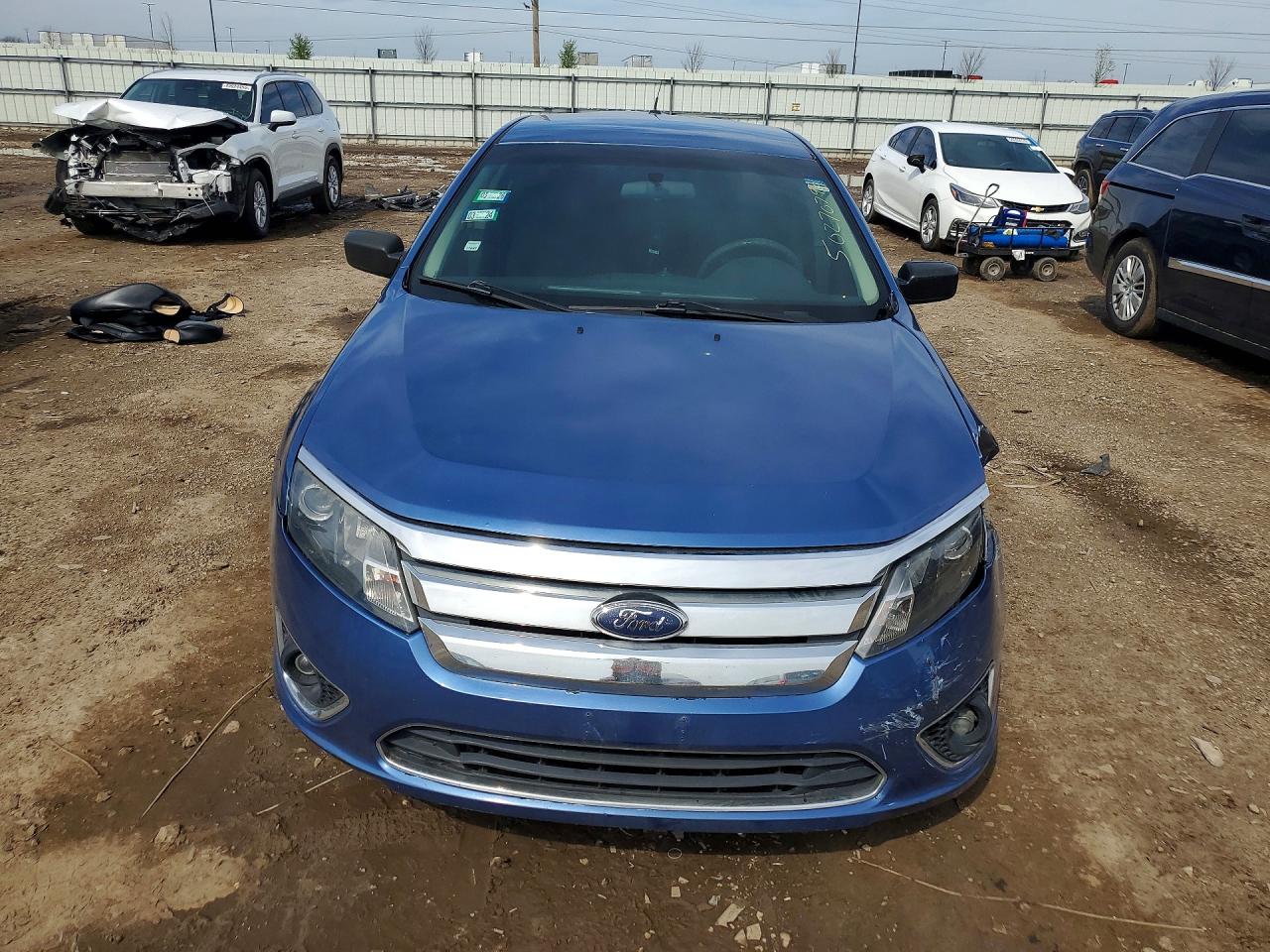 2010 Ford Fusion Se Blue vin: 3FAHP0HAXAR418102