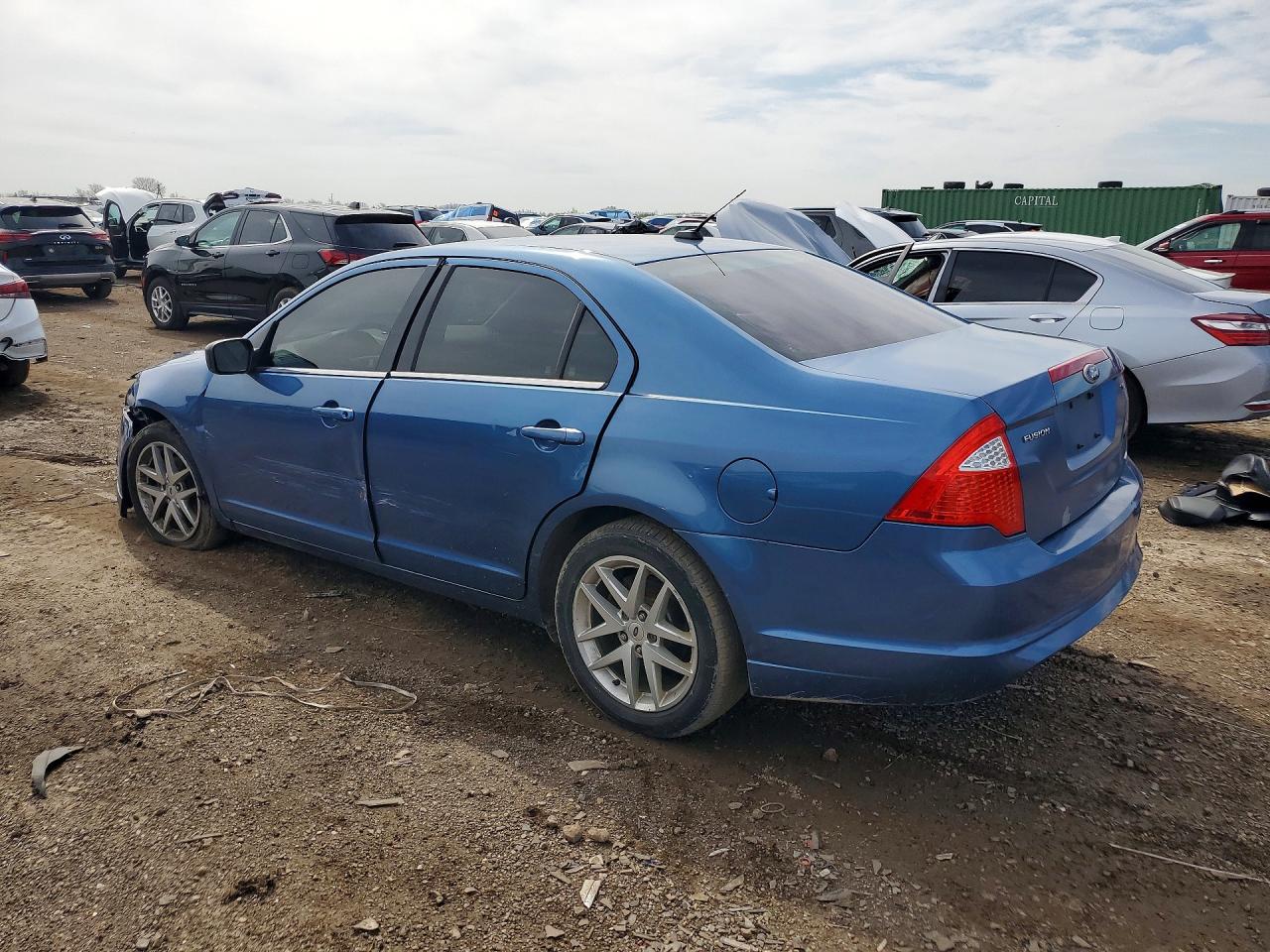 2010 Ford Fusion Se Blue vin: 3FAHP0HAXAR418102