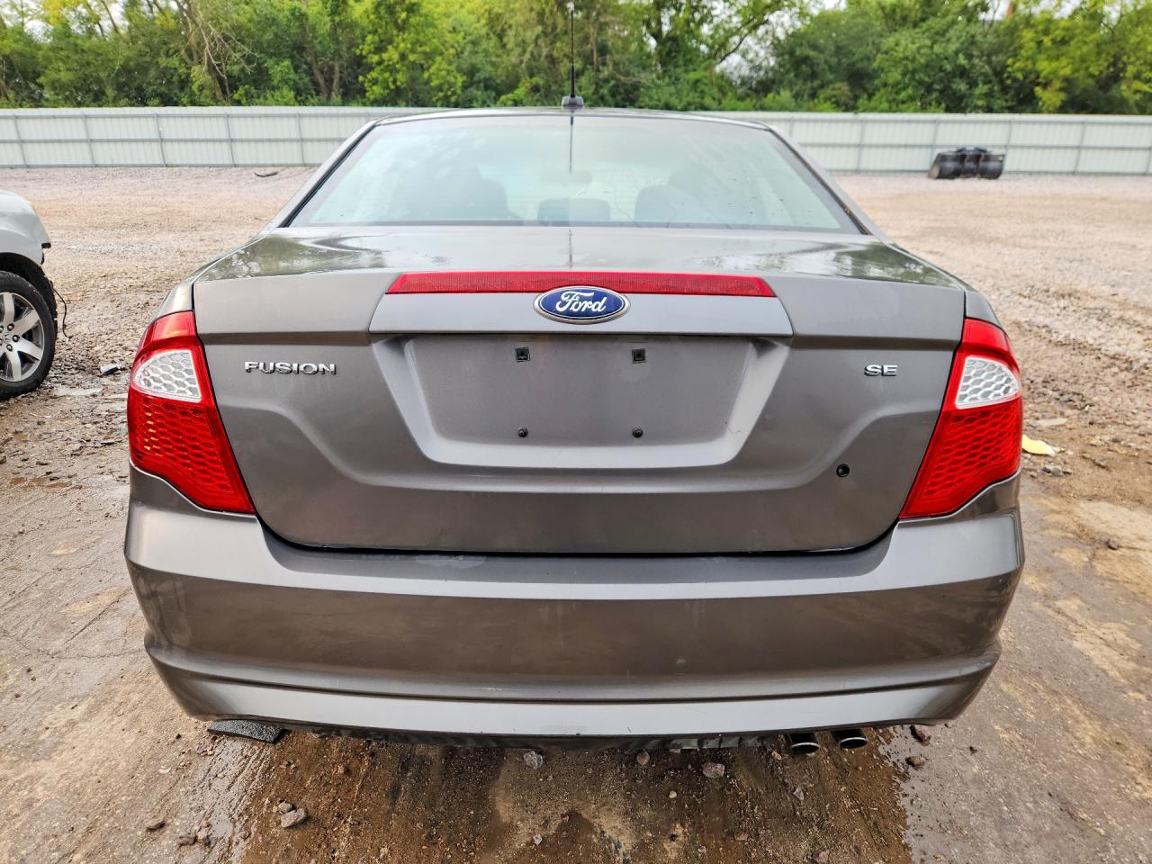 2011 Ford Fusion Se Gray vin: 3FAHP0HAXBR120084