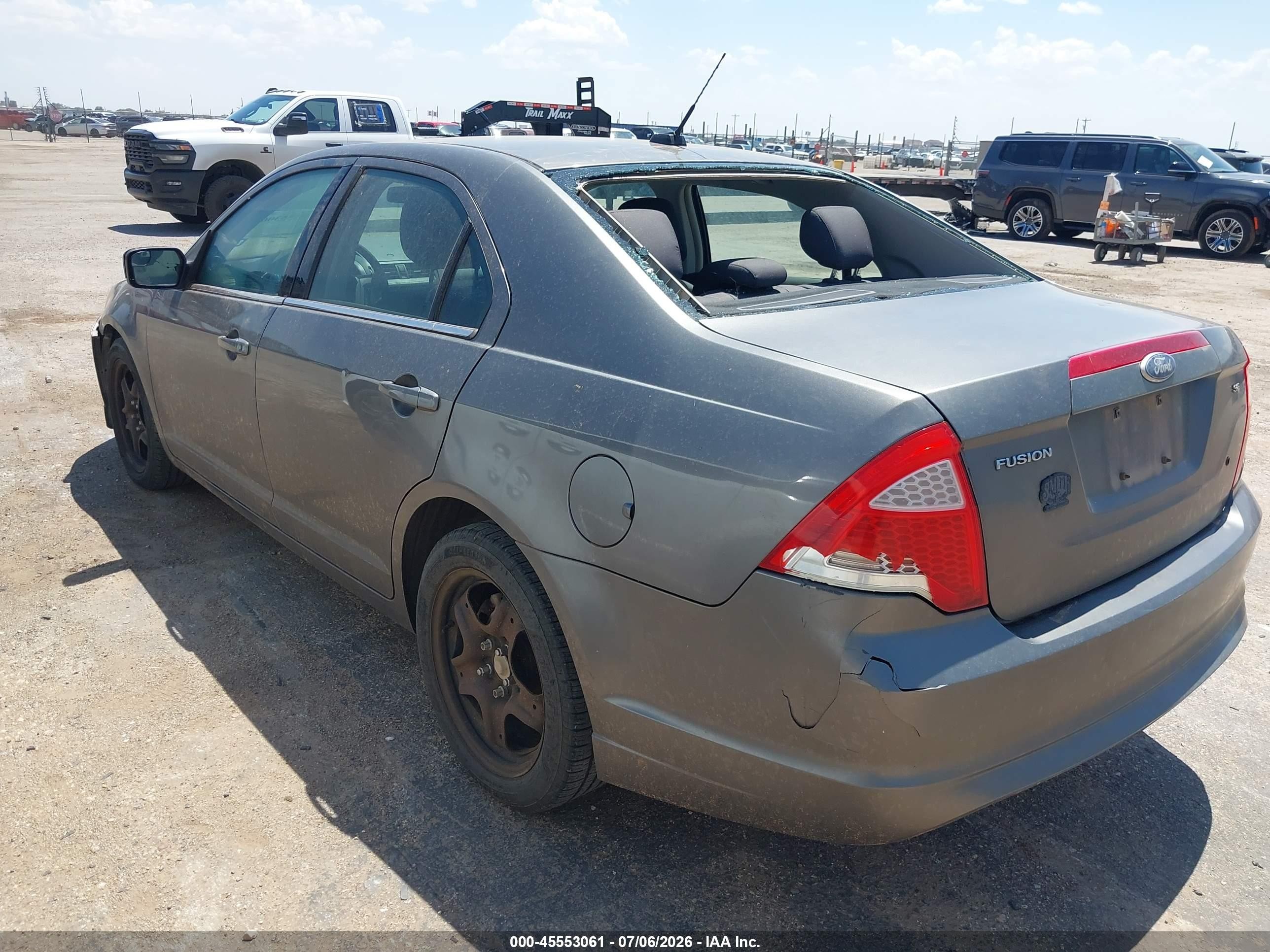 2011 Ford Fusion Se Gray vin: 3FAHP0HAXBR122658