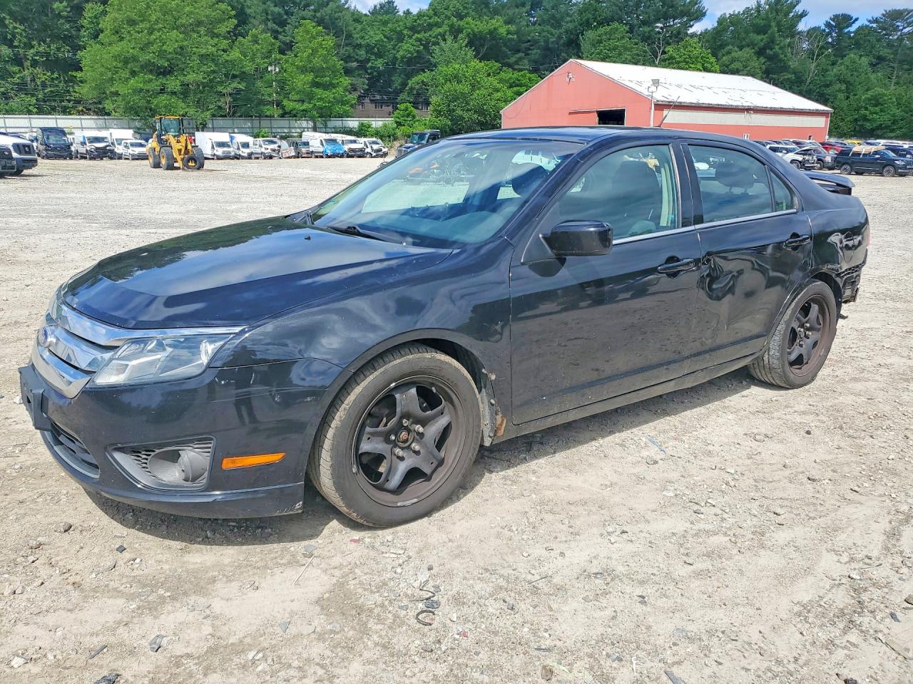 2011 Ford Fusion Se Black vin: 3FAHP0HAXBR124975