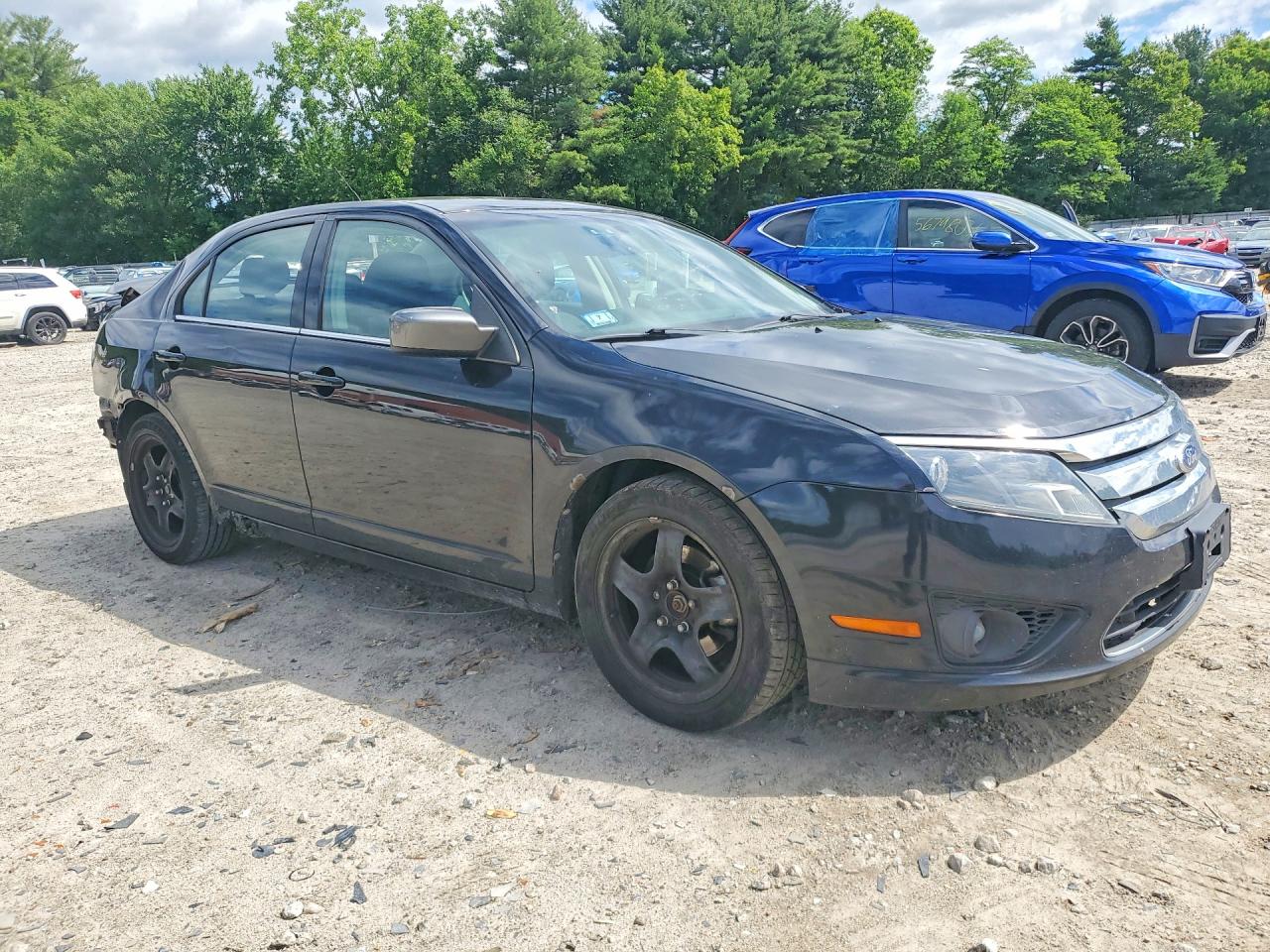 2011 Ford Fusion Se Черный vin: 3FAHP0HAXBR124975