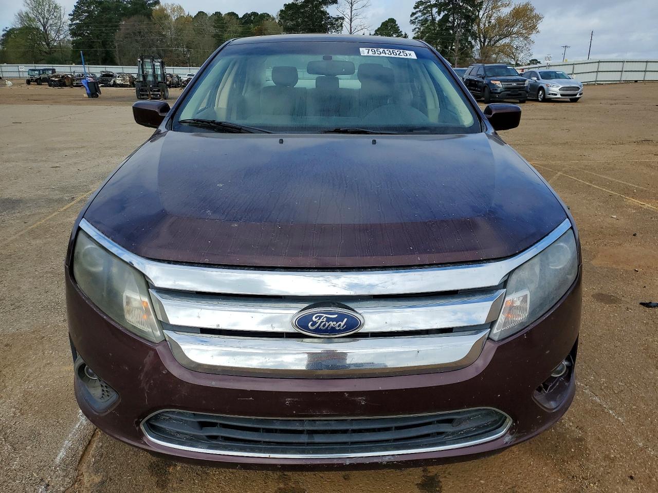 2011 Ford Fusion Se Burgundy vin: 3FAHP0HAXBR176803