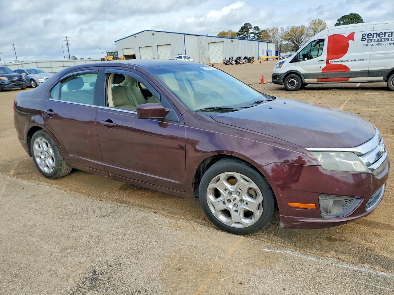 2011 Ford Fusion Se Burgundy vin: 3FAHP0HAXBR176803