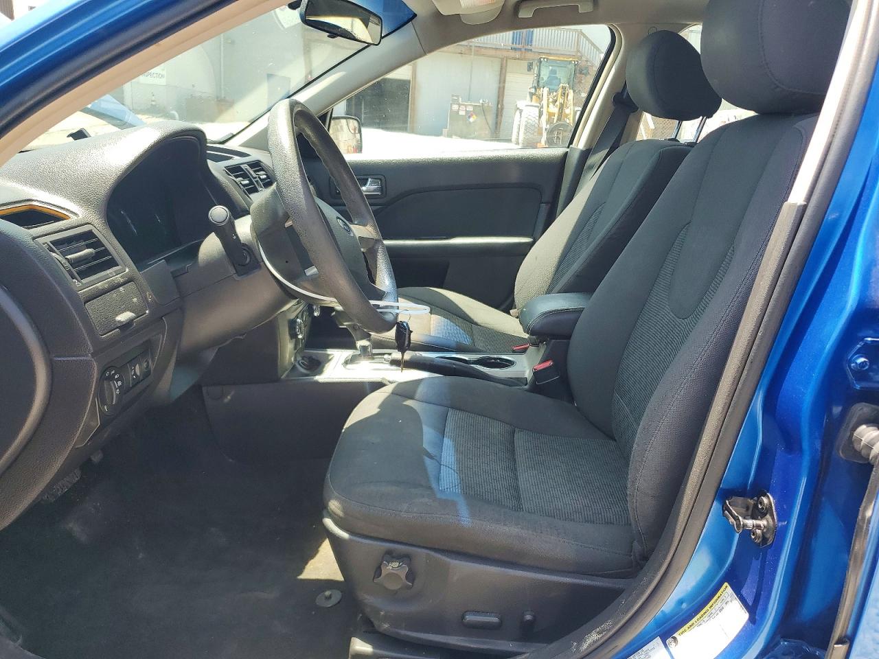 2011 Ford Fusion Se Blue vin: 3FAHP0HAXBR179068