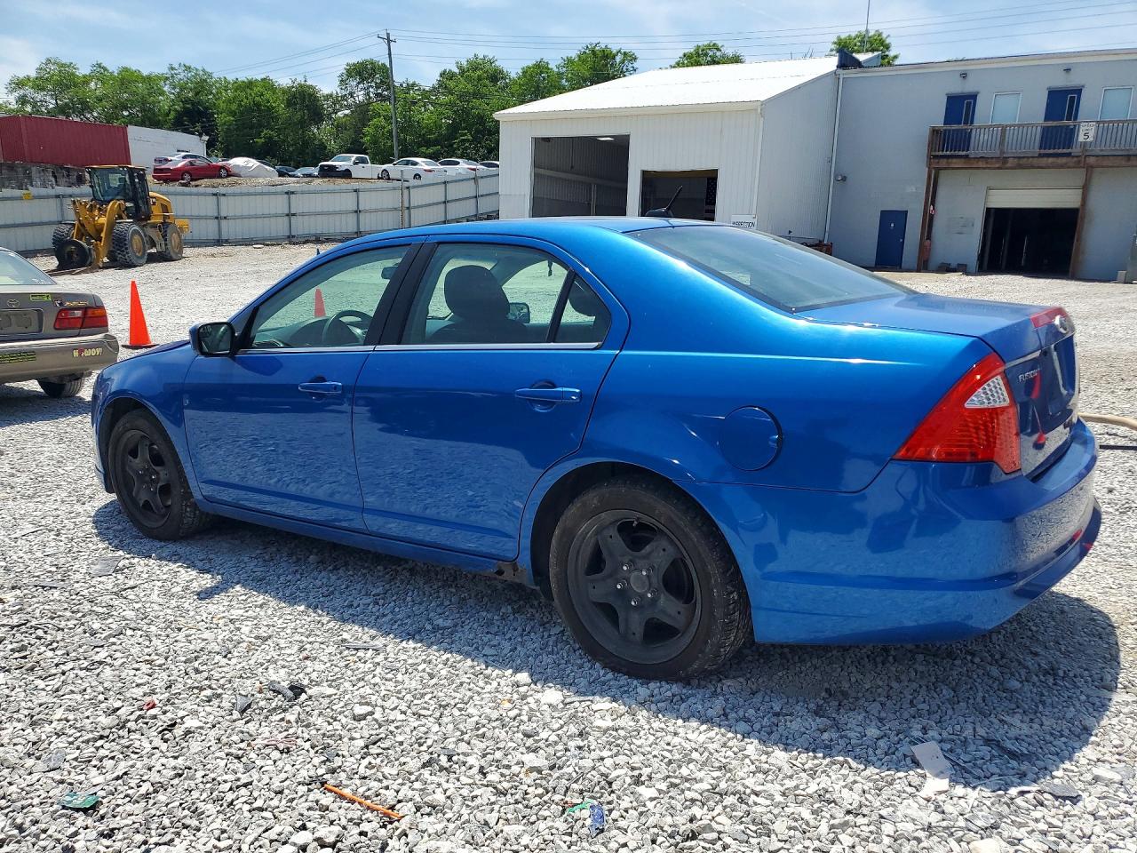 2011 Ford Fusion Se Blue vin: 3FAHP0HAXBR179068