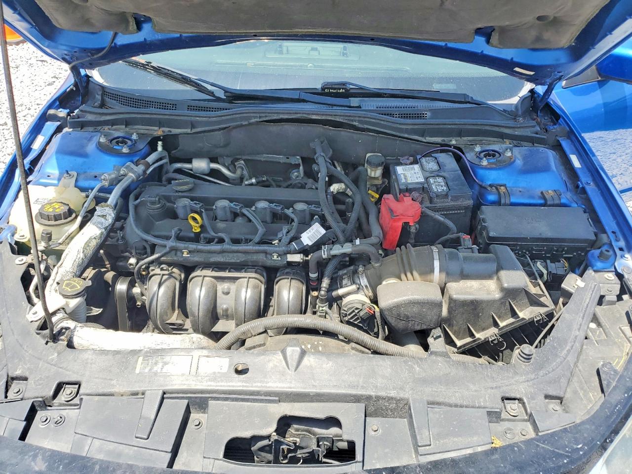 2011 Ford Fusion Se Blue vin: 3FAHP0HAXBR179068