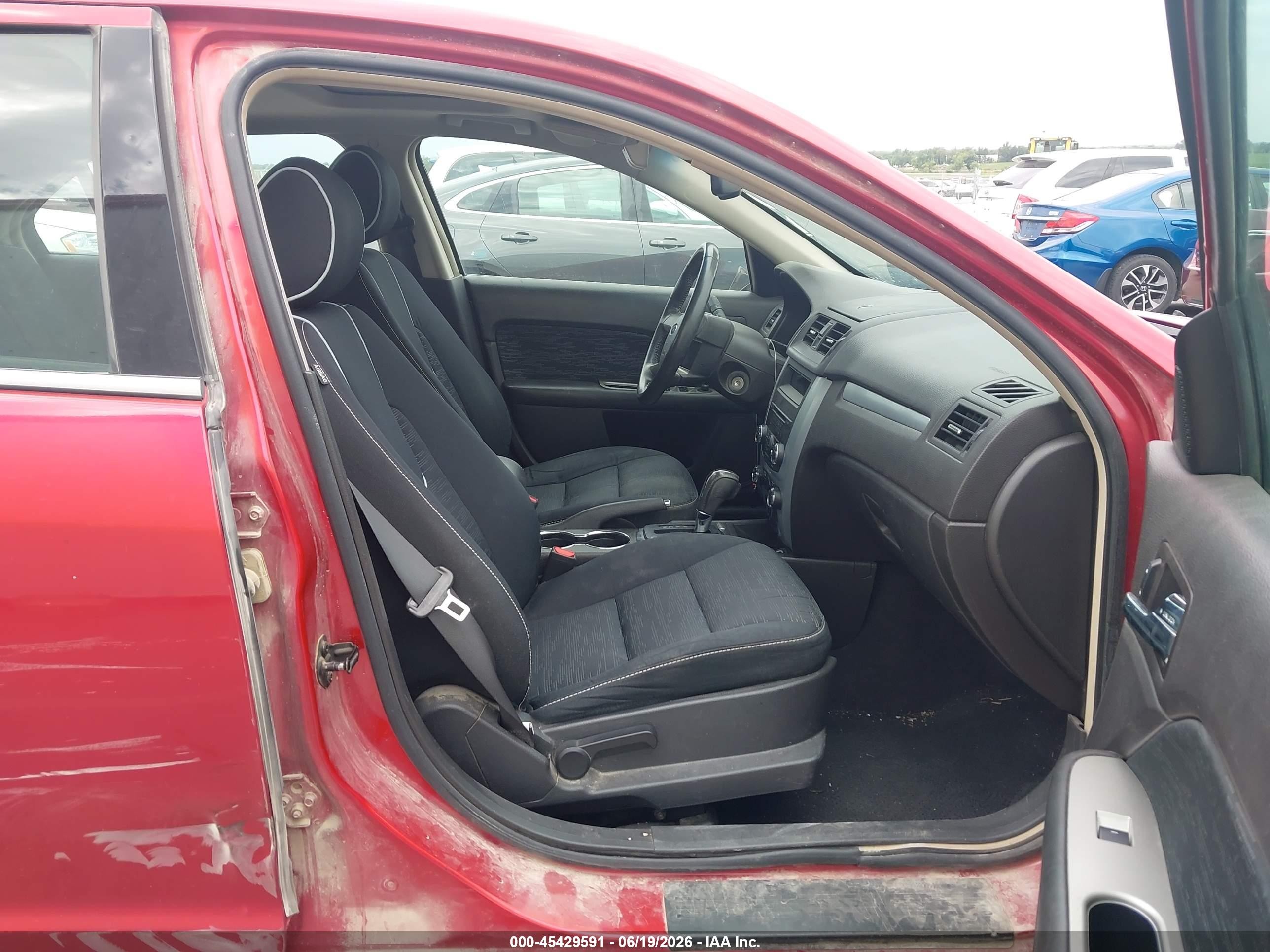 2011 Ford Fusion Se Red vin: 3FAHP0HAXBR184643