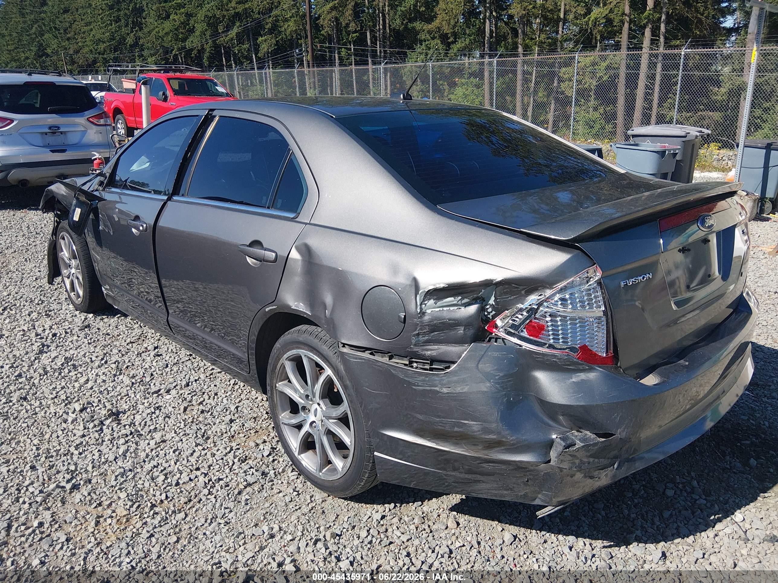 2011 Ford Fusion Se Gray vin: 3FAHP0HAXBR208889