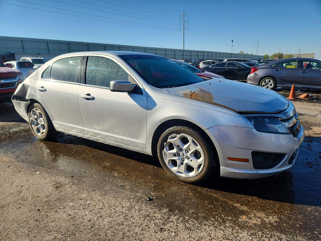 2011 Ford Fusion Se Silver vin: 3FAHP0HAXBR211369