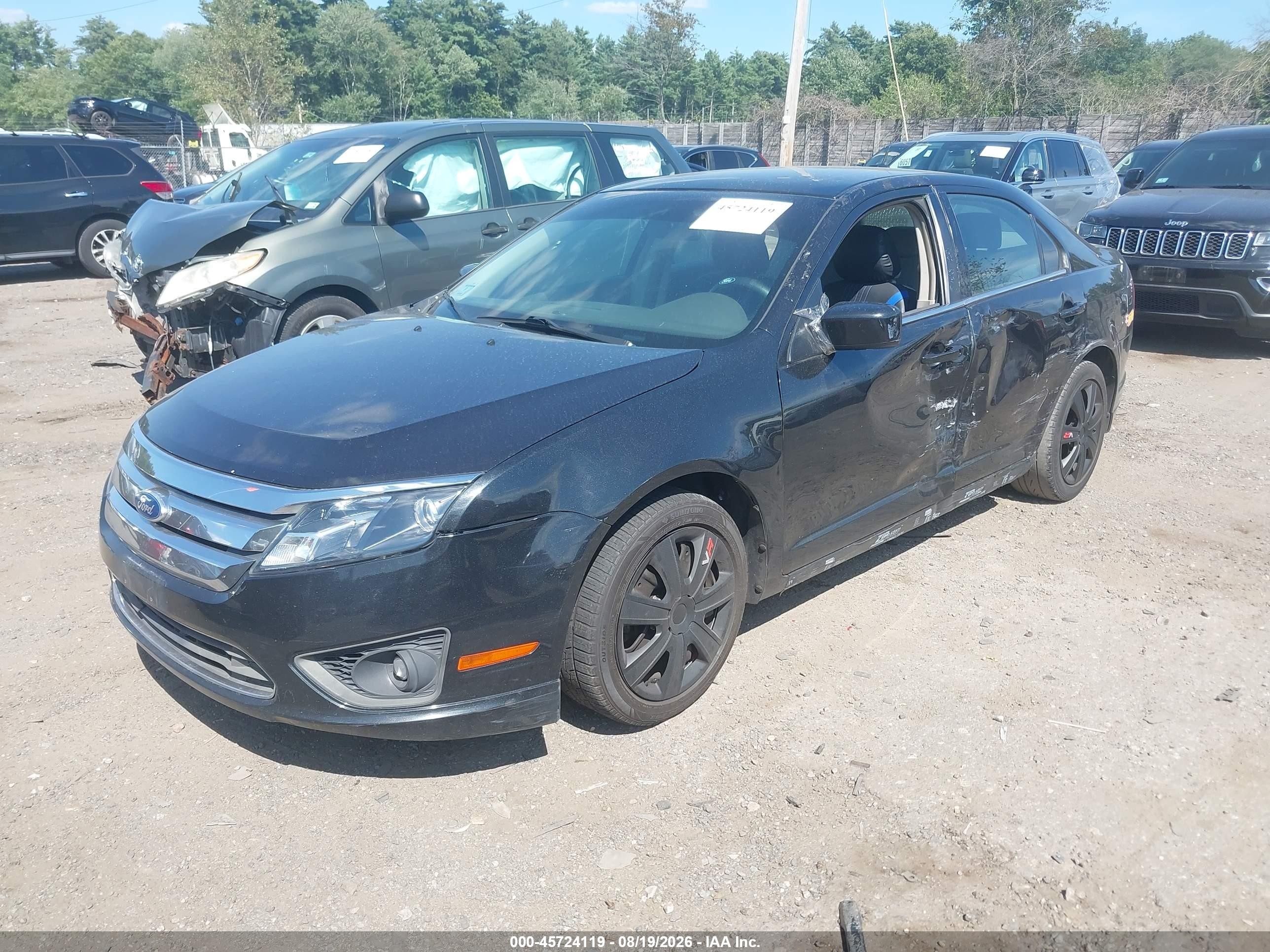 2011 Ford Fusion Se Black vin: 3FAHP0HAXBR213865