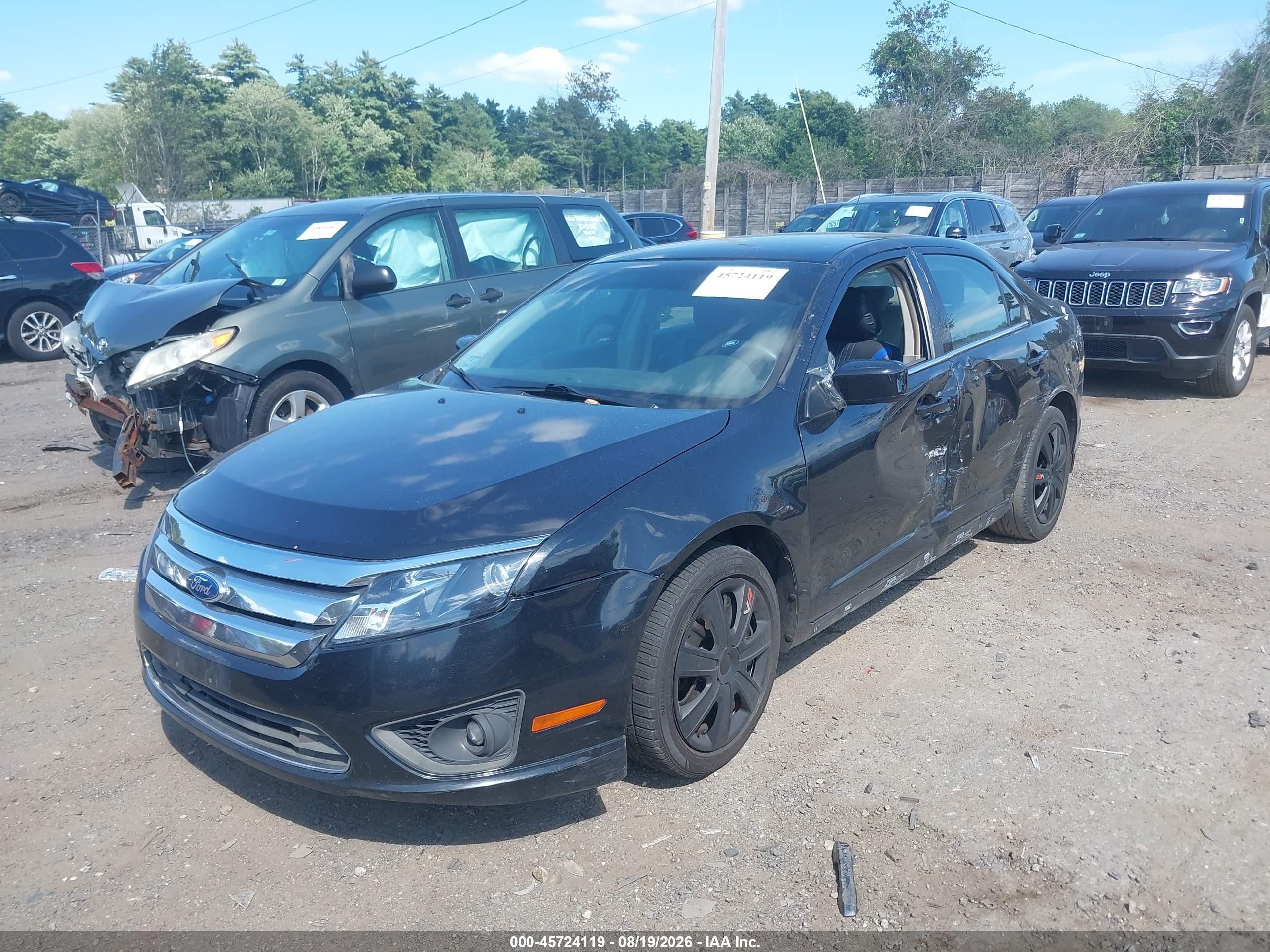 2011 Ford Fusion Se Black vin: 3FAHP0HAXBR213865