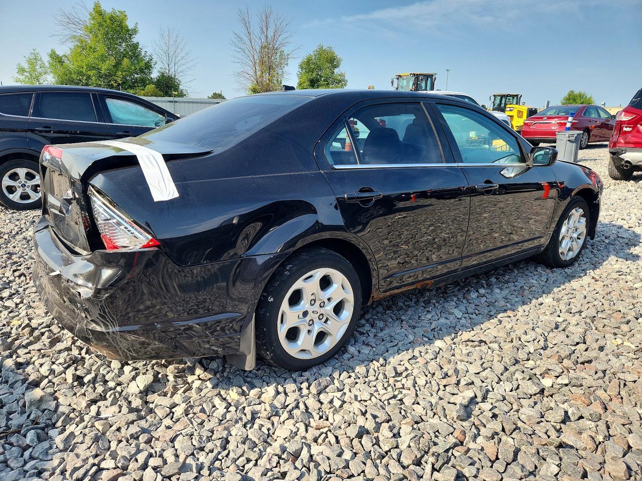 2011 Ford Fusion Se Black vin: 3FAHP0HAXBR218581