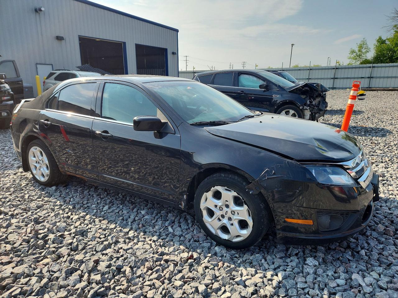 2011 Ford Fusion Se Black vin: 3FAHP0HAXBR218581