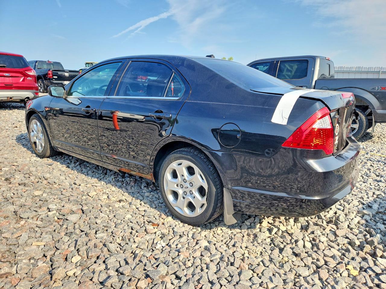 2011 Ford Fusion Se Black vin: 3FAHP0HAXBR218581