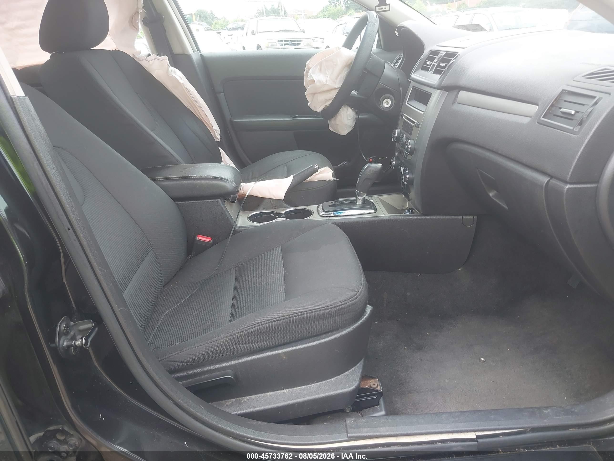2011 Ford Fusion Se Black vin: 3FAHP0HAXBR245814