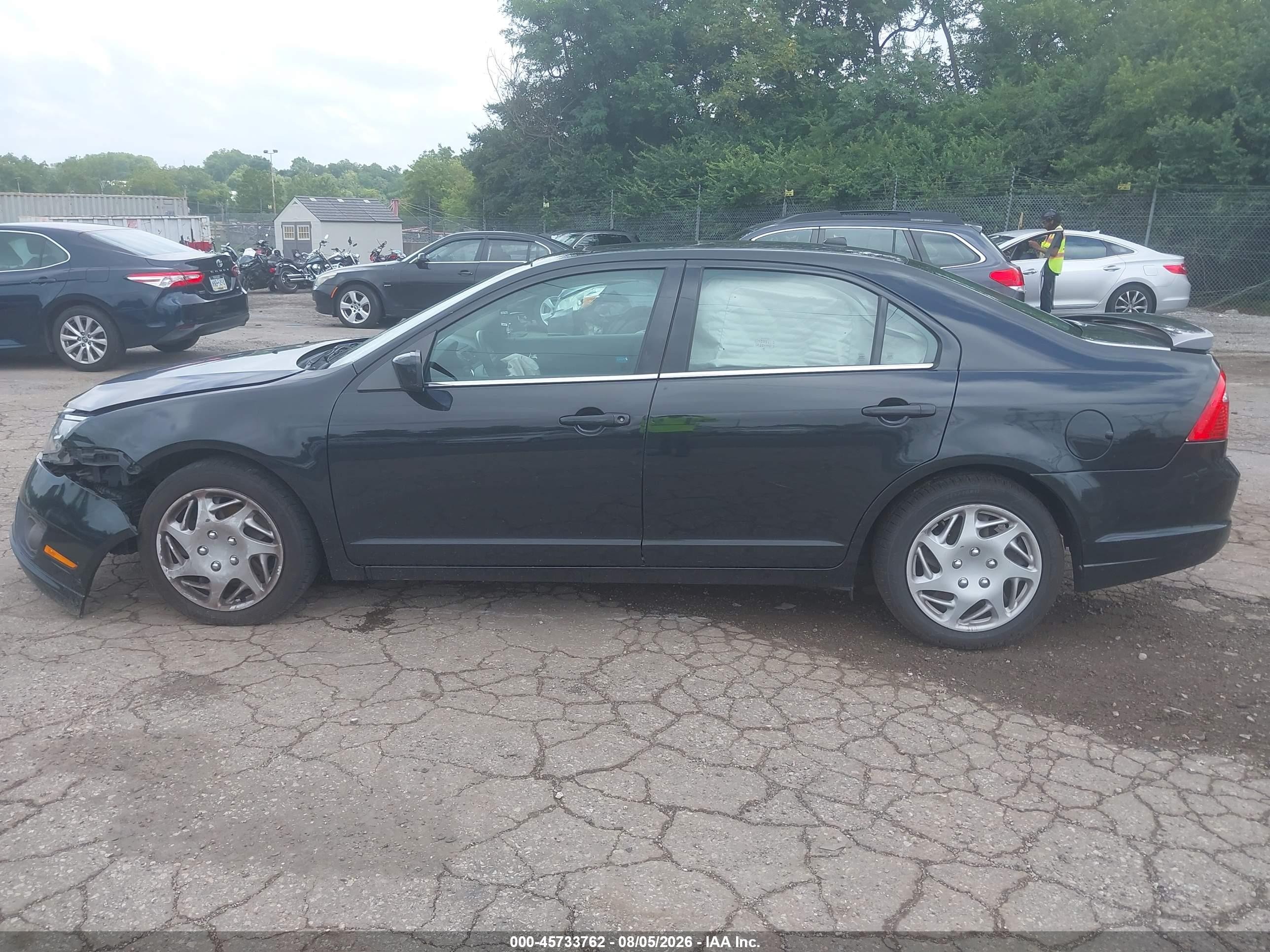 2011 Ford Fusion Se Black vin: 3FAHP0HAXBR245814