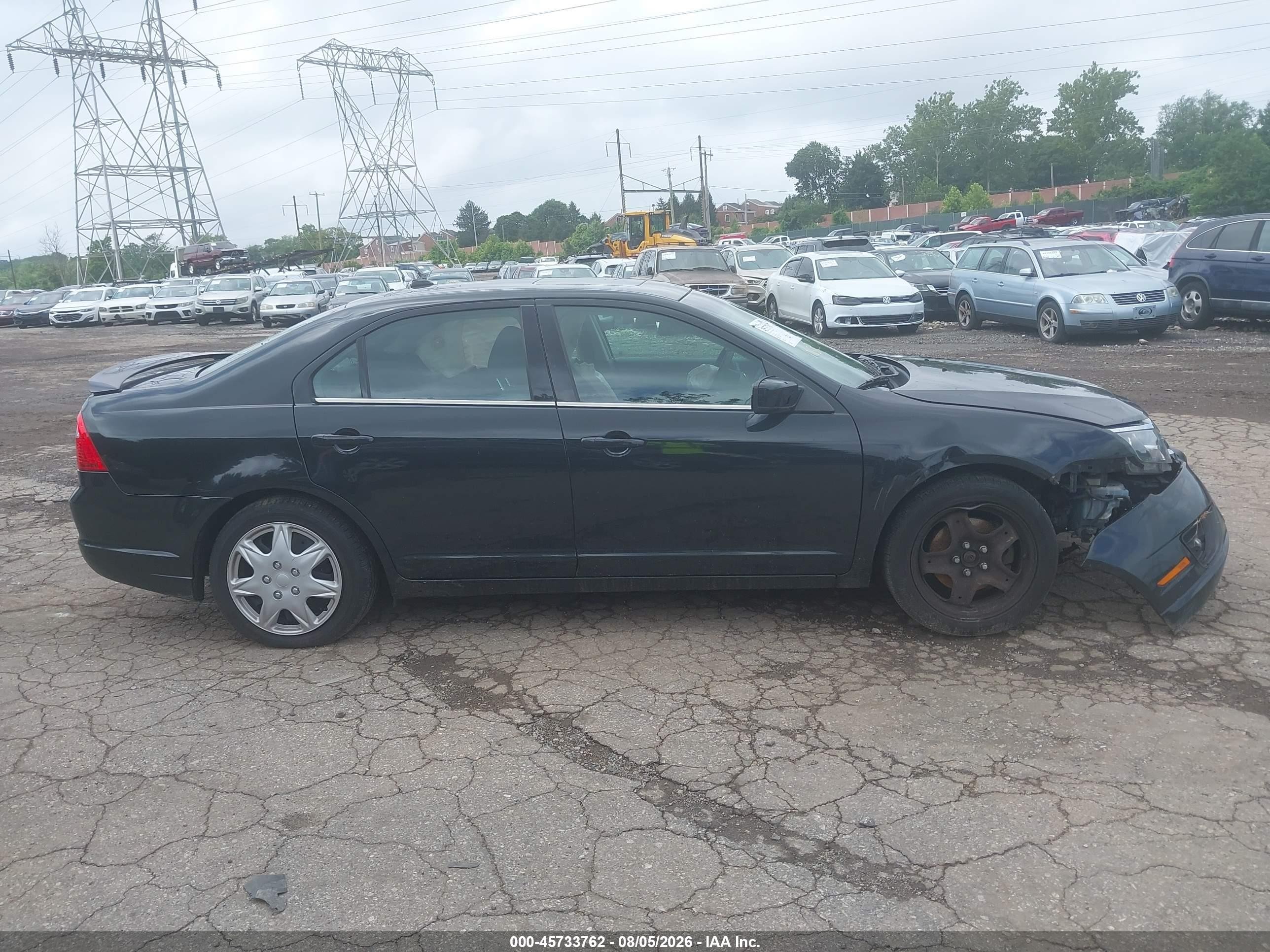 2011 Ford Fusion Se Black vin: 3FAHP0HAXBR245814