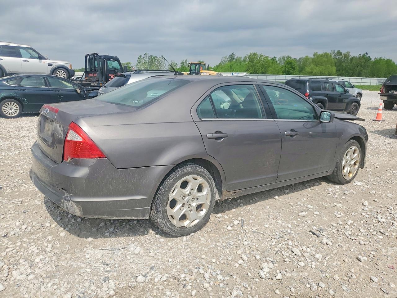 2011 Ford Fusion Se Gray vin: 3FAHP0HAXBR250141