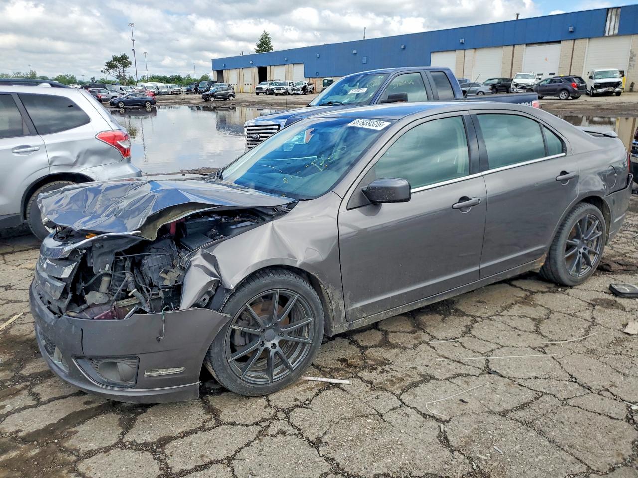 2011 Ford Fusion Se Серый vin: 3FAHP0HAXBR267988